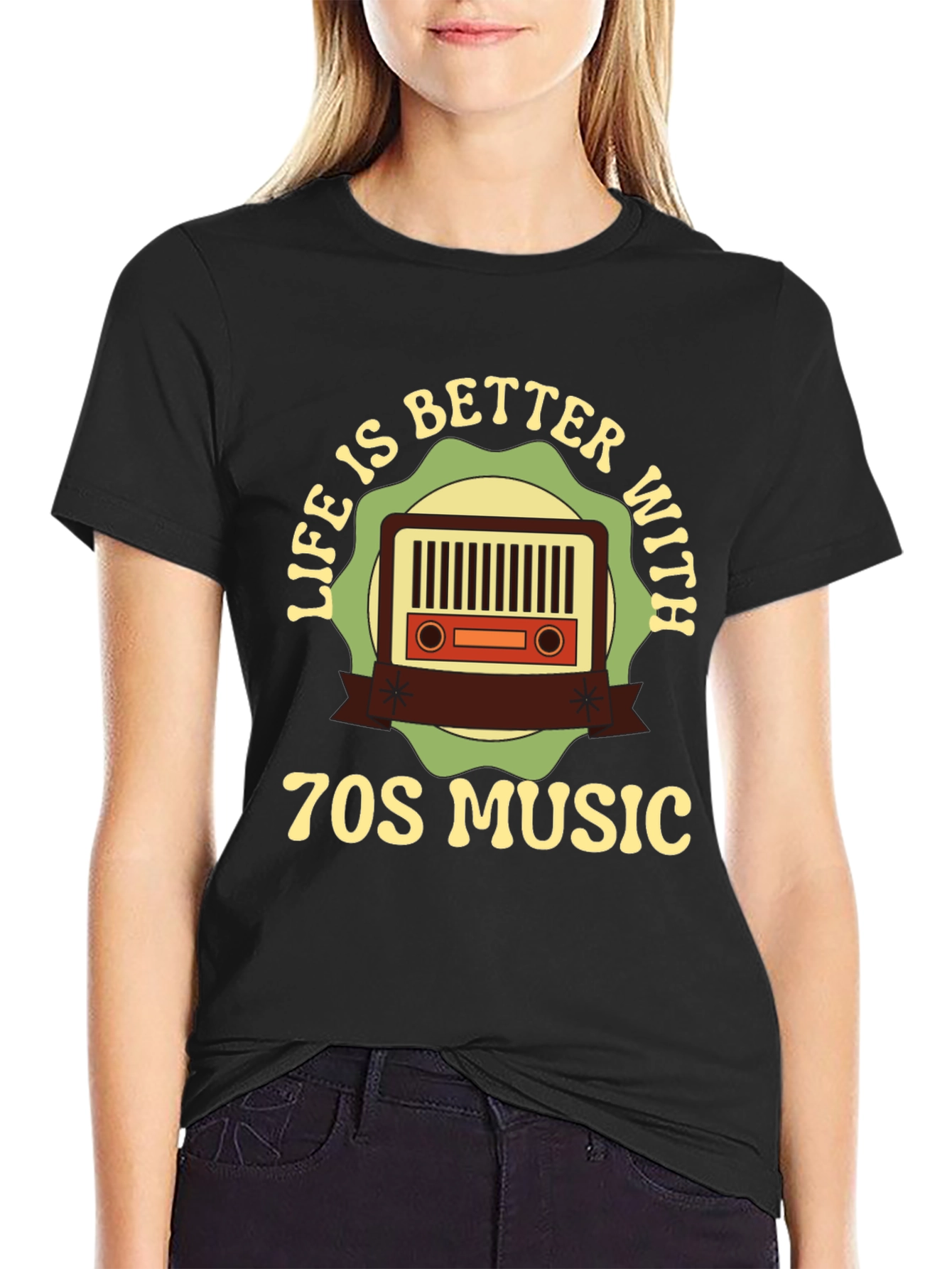 Retro 70s Music T-Shirt
