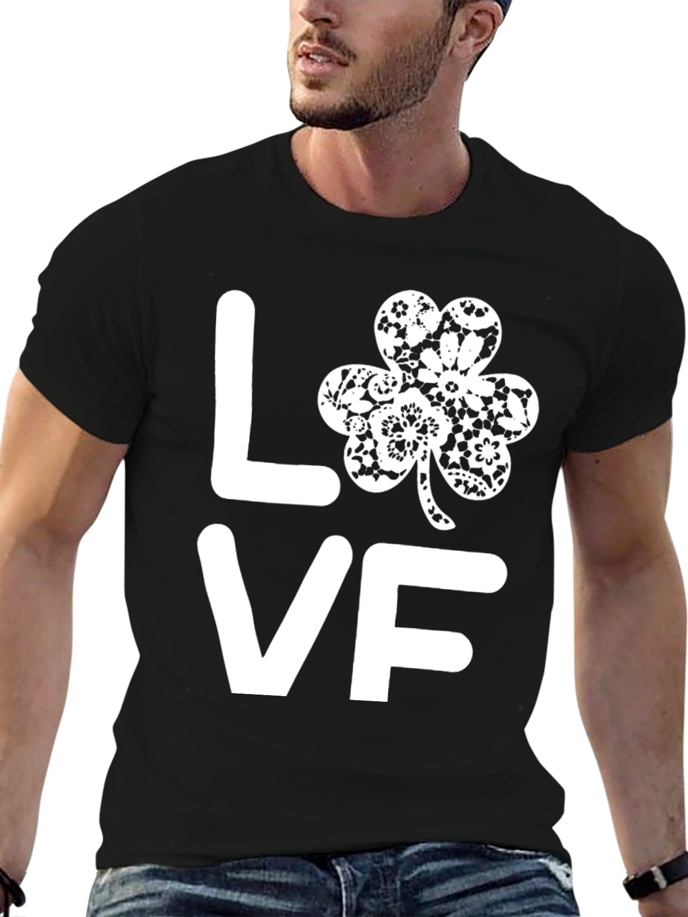 St. Patricks Day Love Shirt - Clover Tee