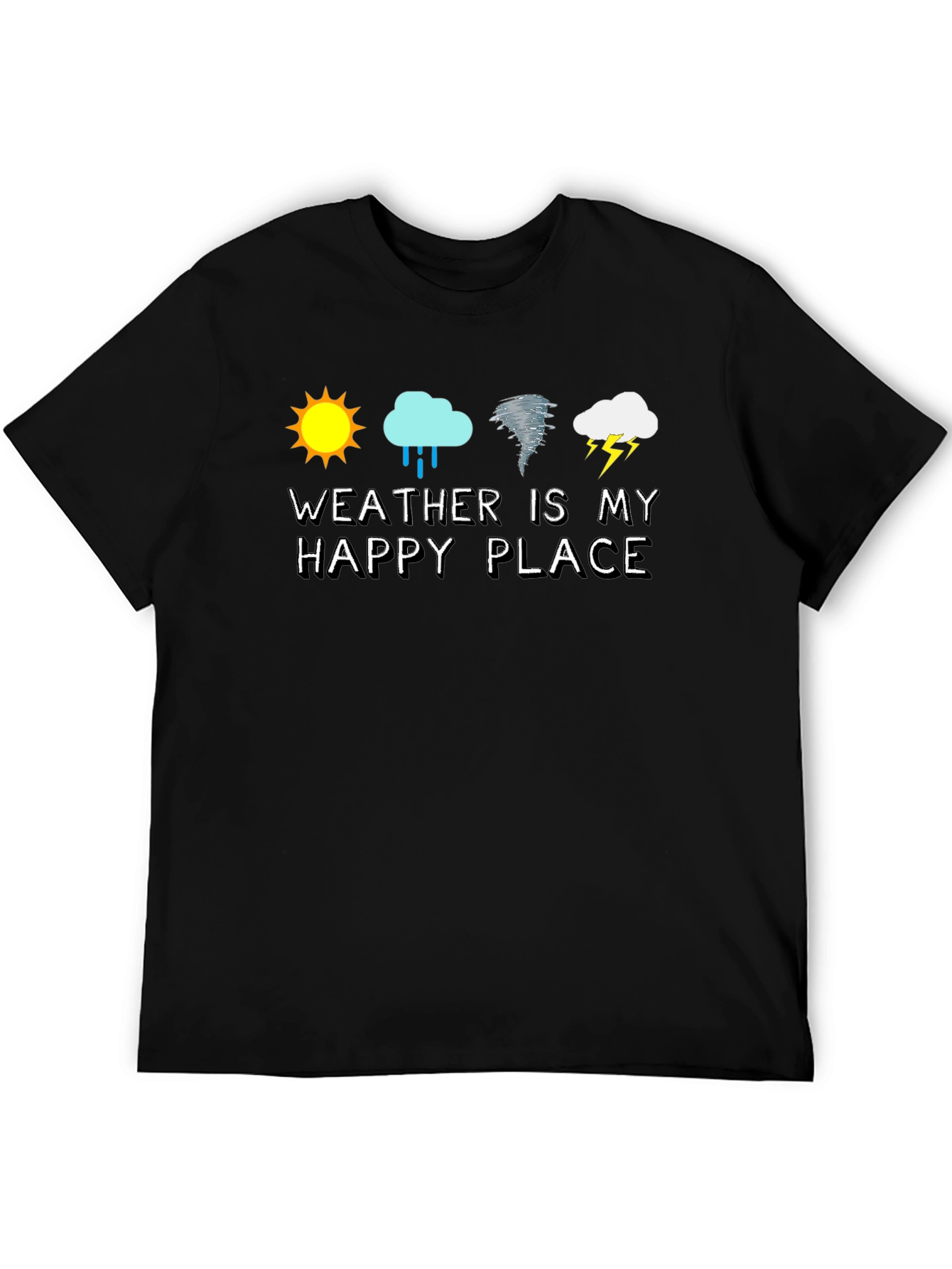 Weather Is My Happy Place Graphic T-Shirt