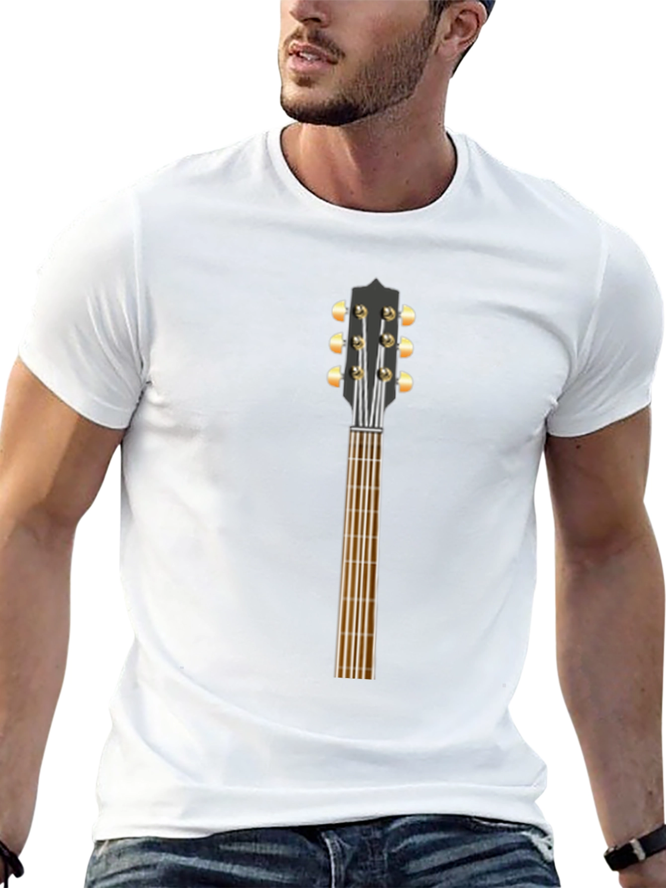 Guitar Fretboard T-Shirt - Musicians Tee