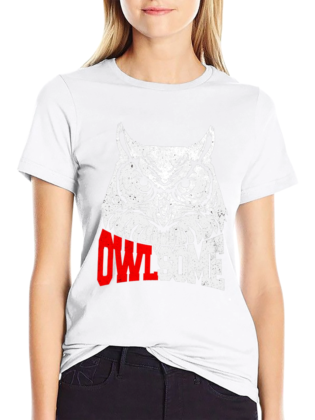 Owl-some Graphic Tee - Unique Owl Design
