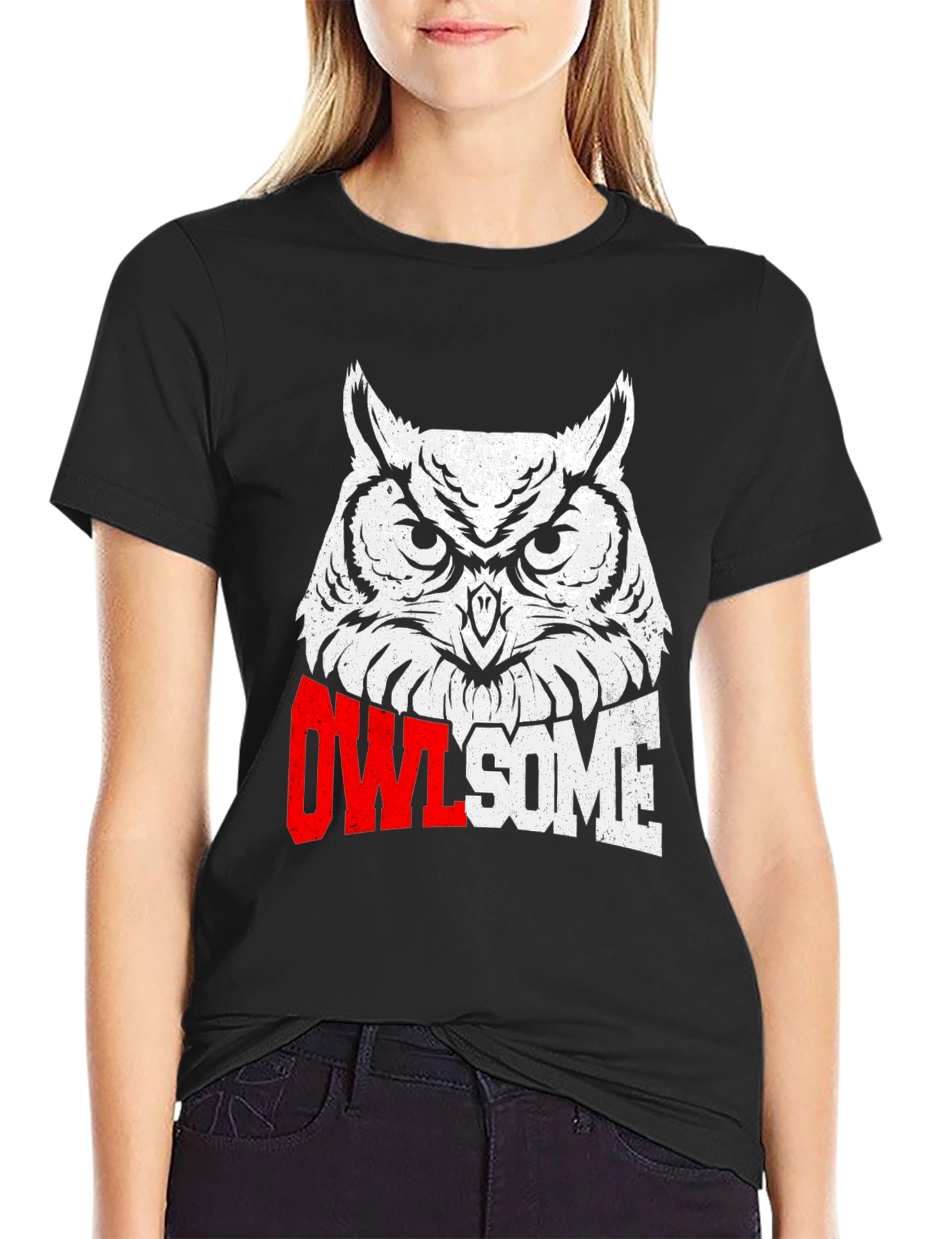 Owl-some Graphic Tee - Unique Owl Design