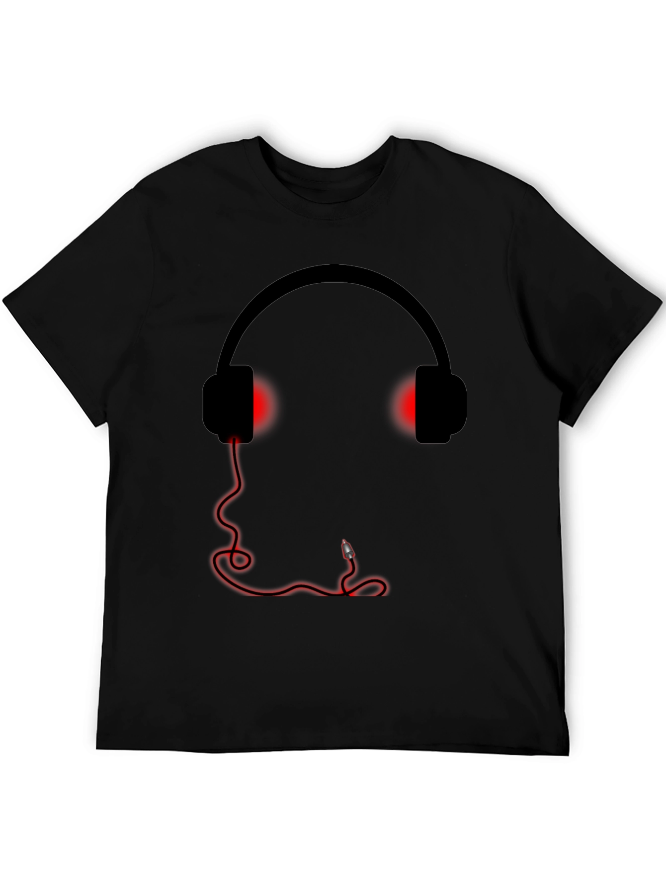 Headphone Graphic Tee - Music Lovers T-Shirt