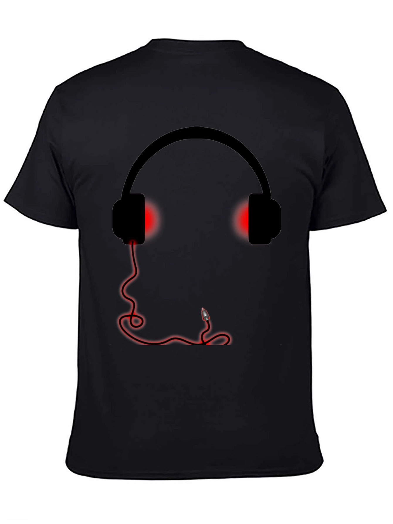 Headphone Graphic Tee - Music Lovers T-Shirt