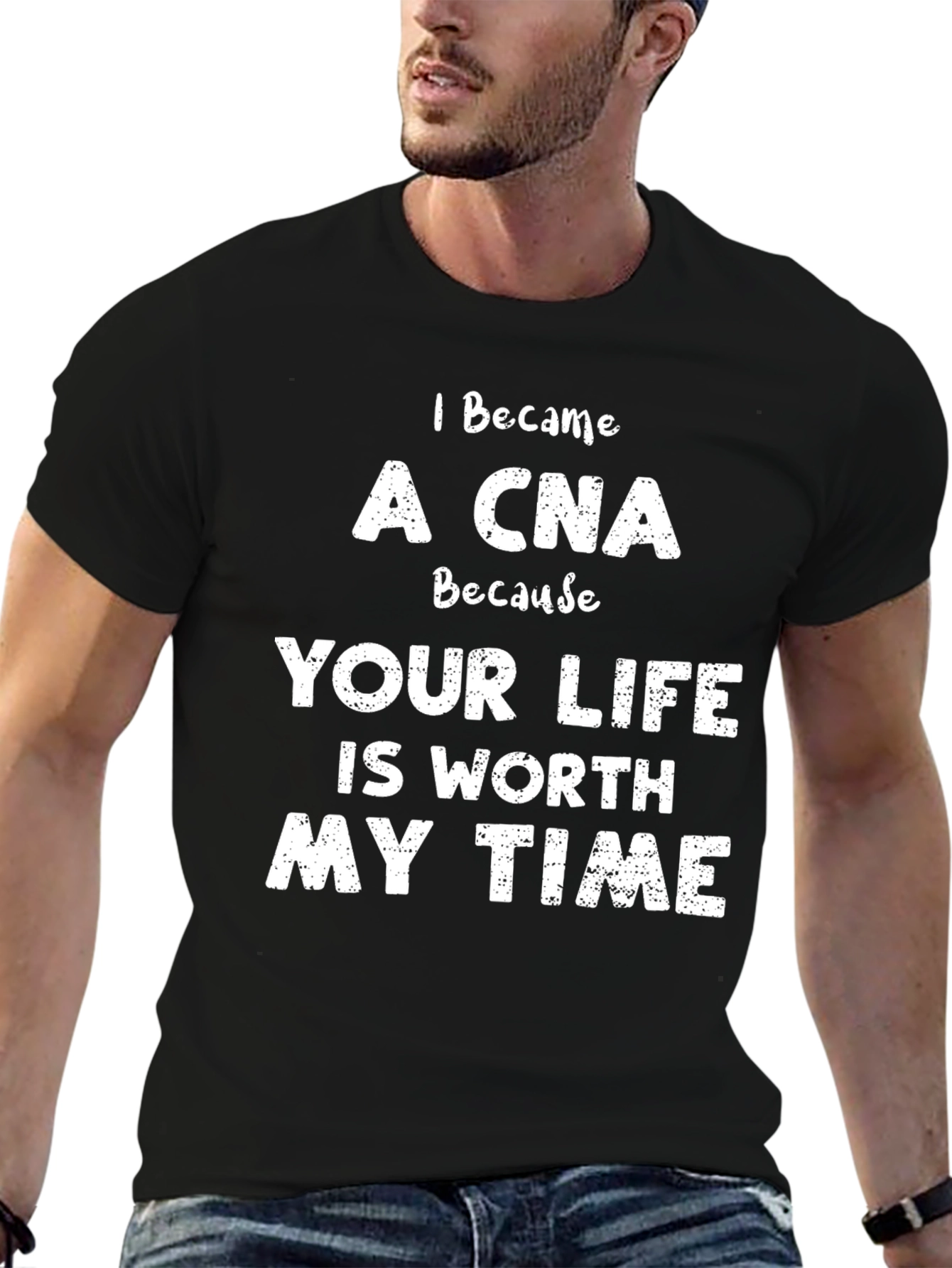 I Became A CNA T-Shirt - Nursing Assistant Tee