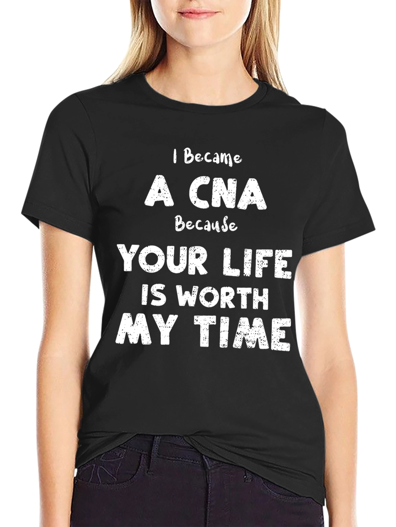 I Became A CNA T-Shirt - Nursing Assistant Tee