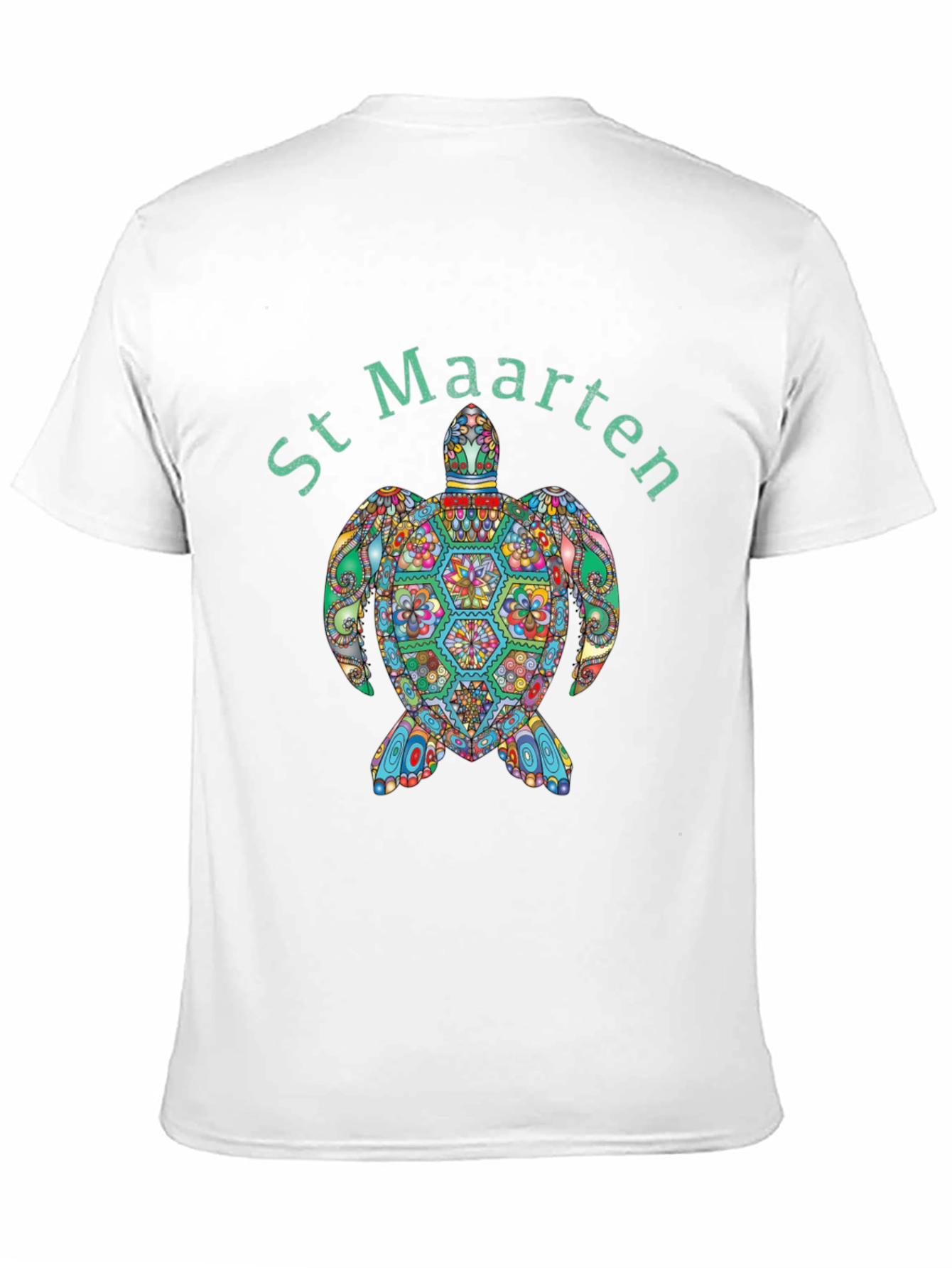 St. Maarten Turtle Graphic Tee
