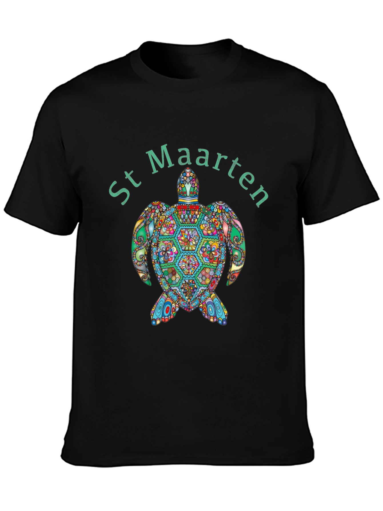 St. Maarten Turtle Graphic Tee