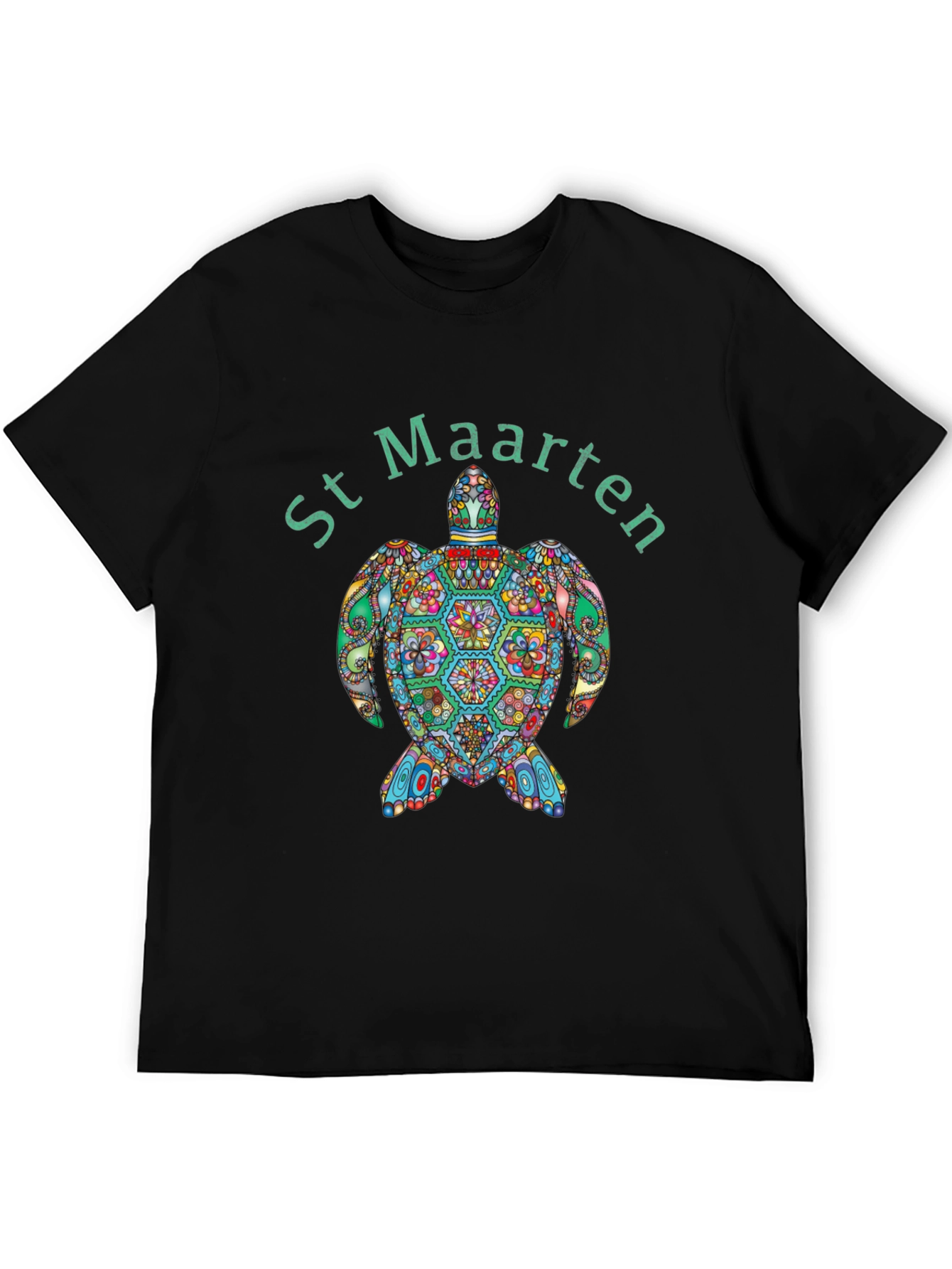 St. Maarten Turtle Graphic Tee