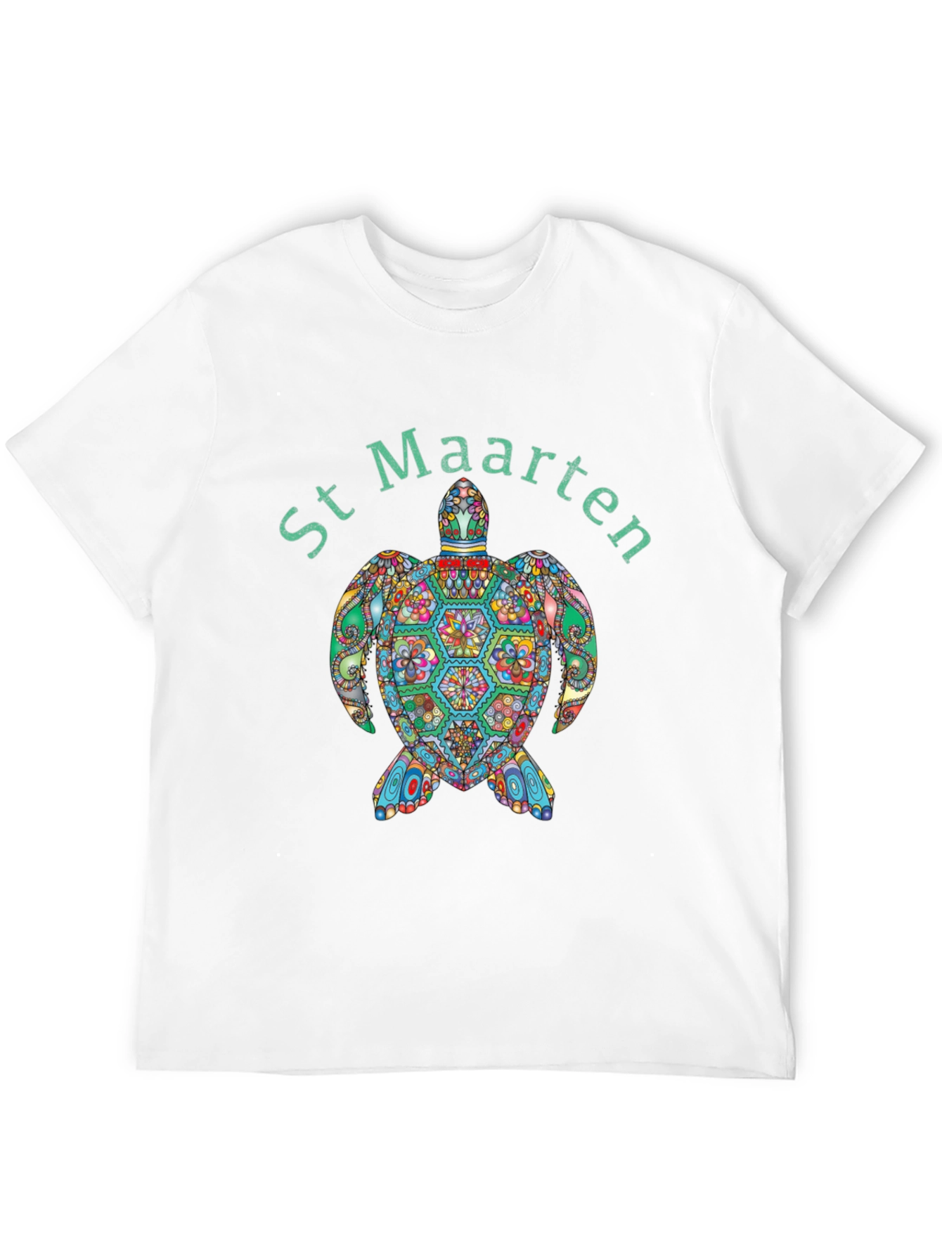 St. Maarten Turtle Graphic Tee