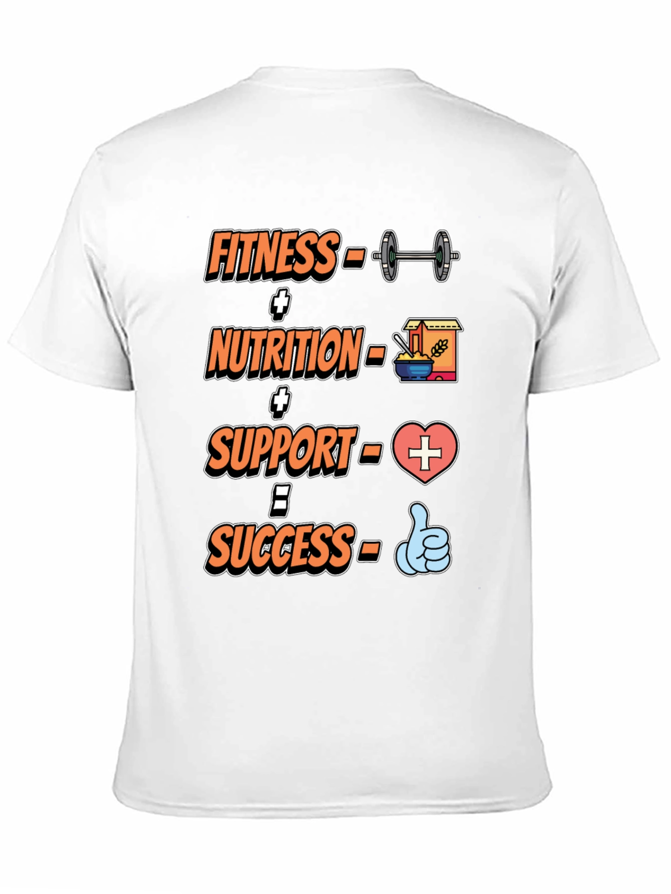 Fitness Nutrition Support T-Shirt