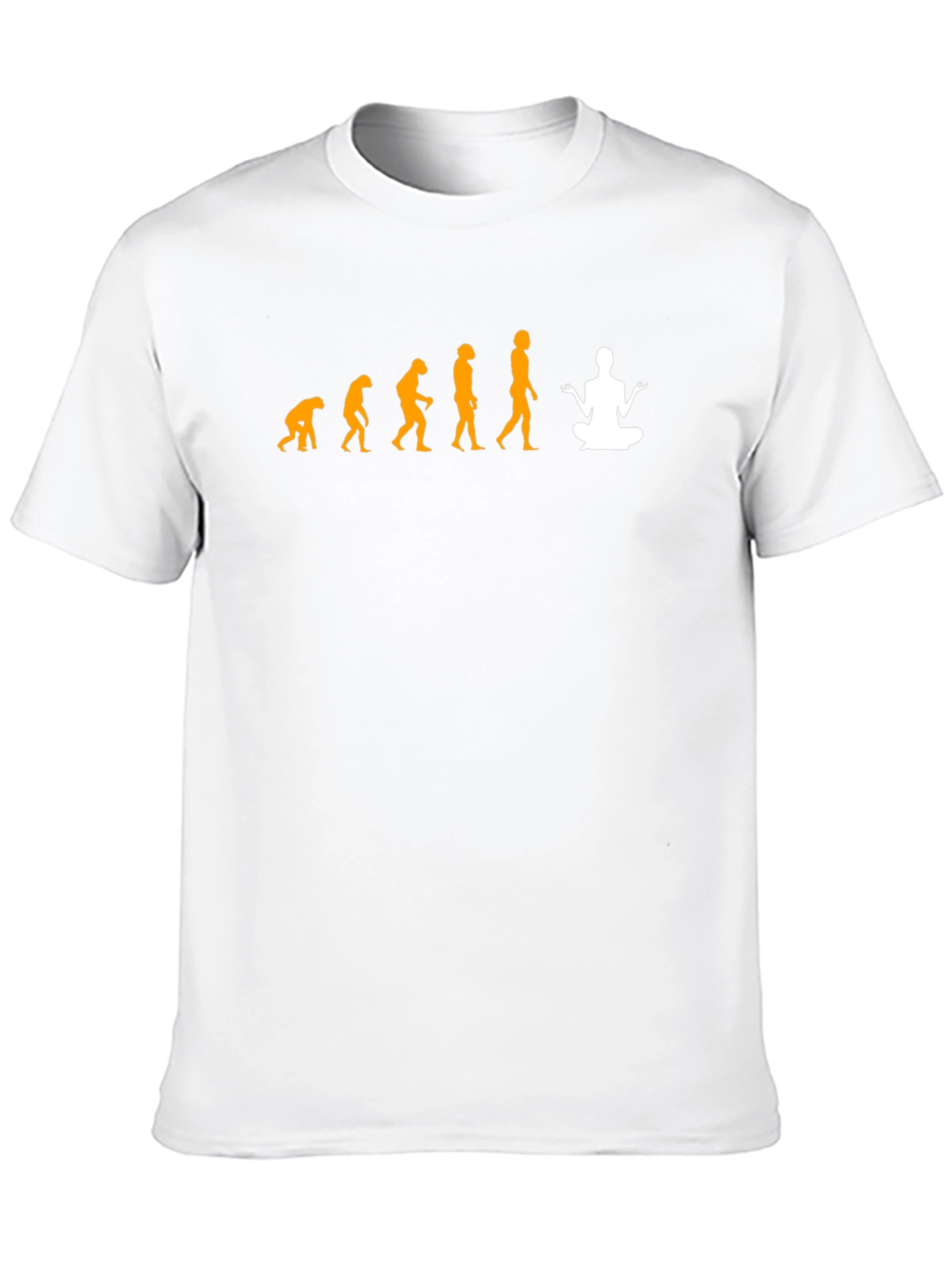 Evolution of Yoga T-Shirt - Black