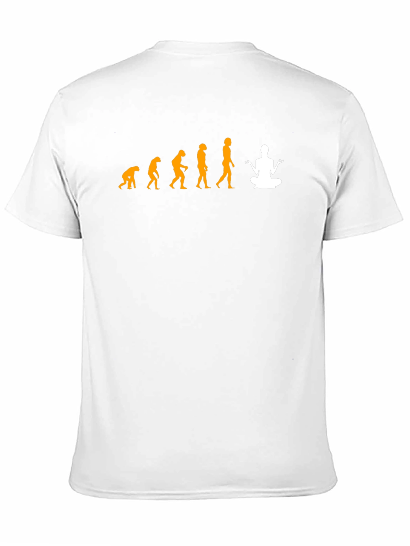 Evolution of Yoga T-Shirt - Black