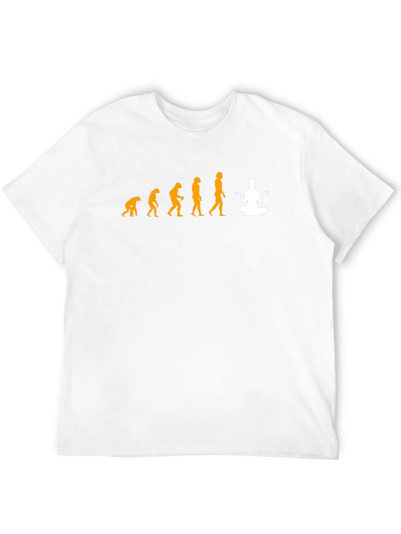 Evolution of Yoga T-Shirt - Black