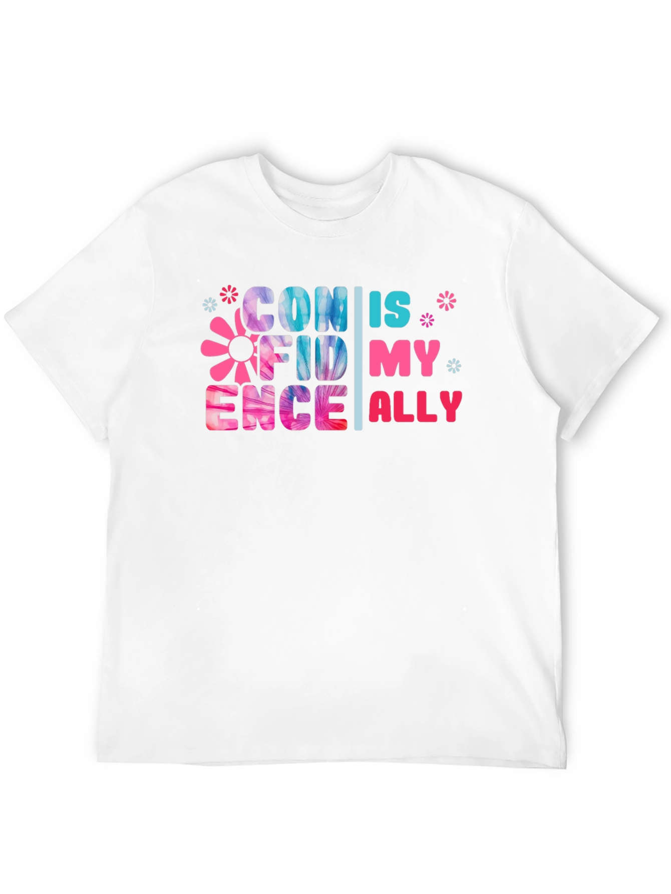 Confidence is My Ally Black Graphic Tee