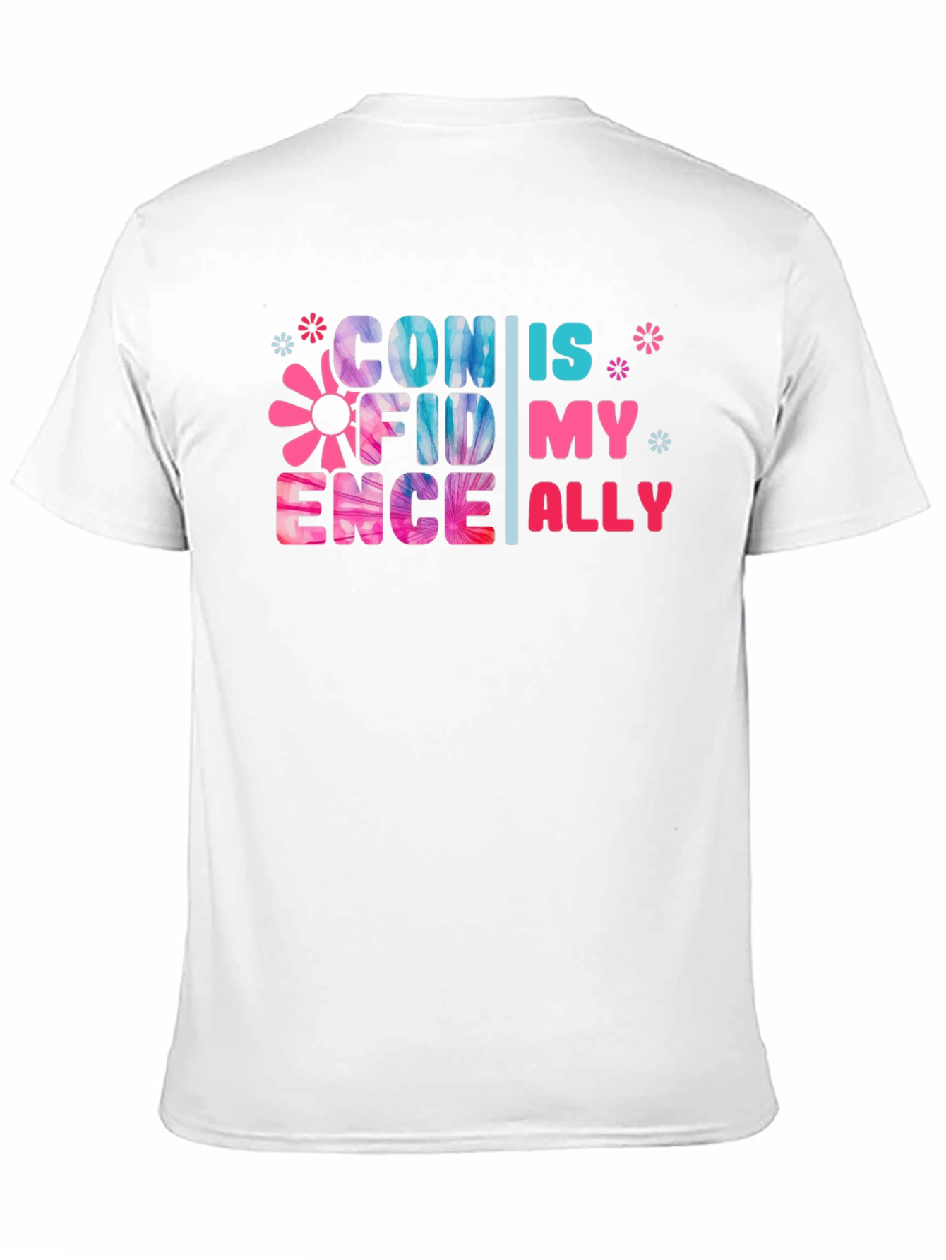 Confidence is My Ally Black Graphic Tee