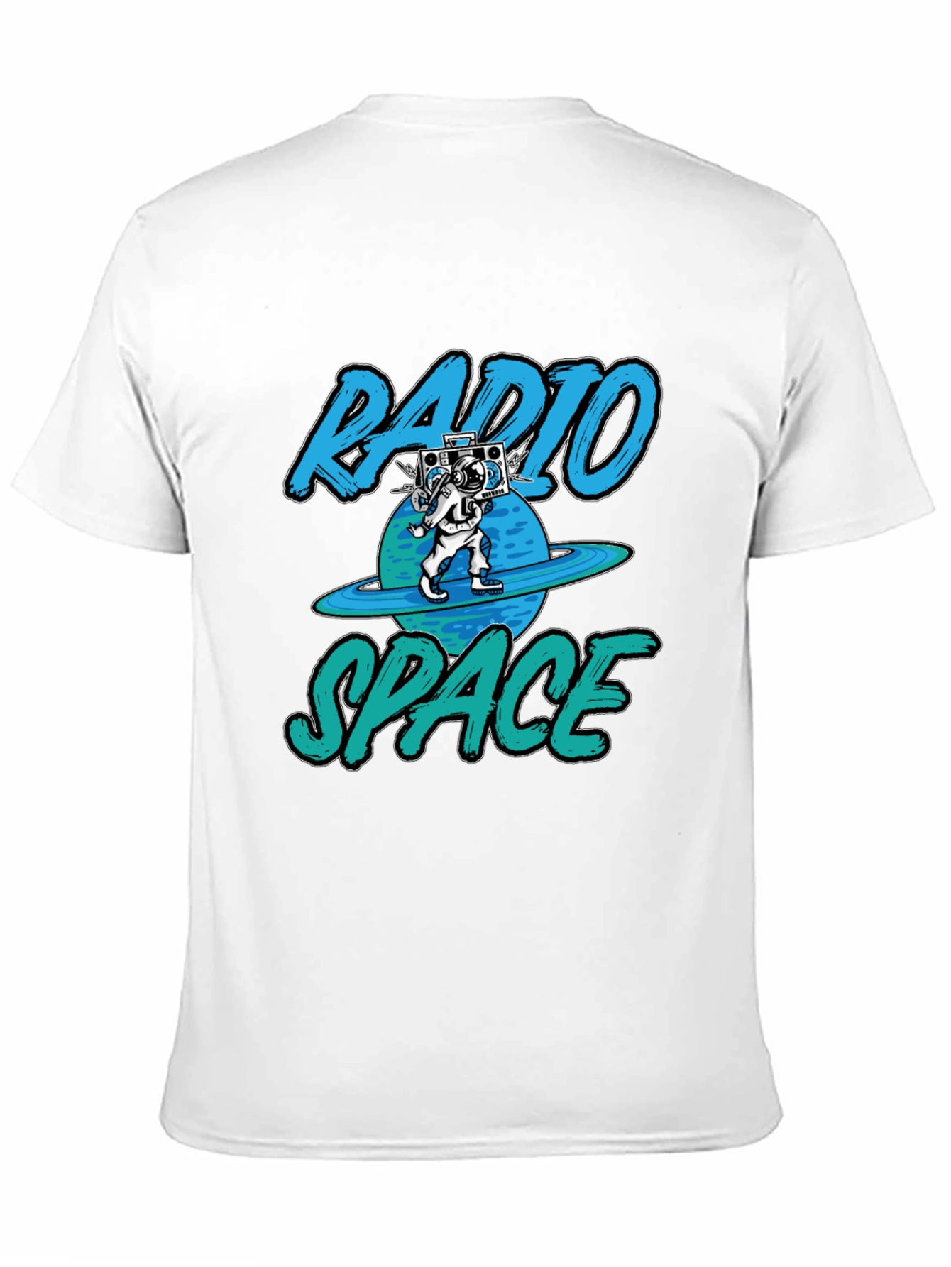 Radio Space T-Shirt - Astronaut Design