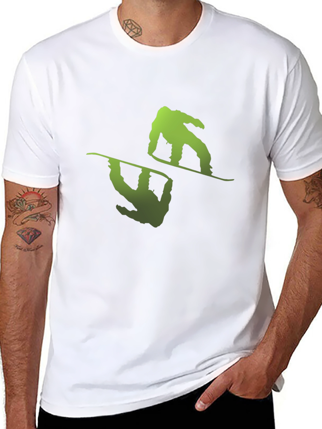 Snowboarder Graphic T-Shirt