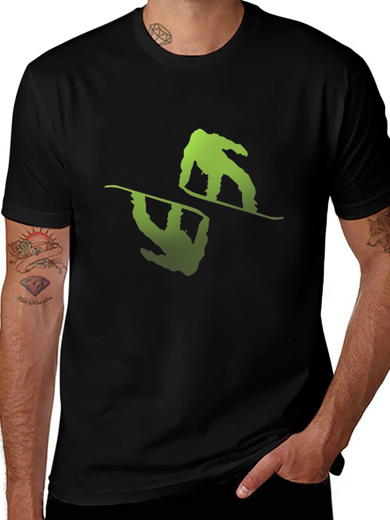 Snowboarder Graphic T-Shirt