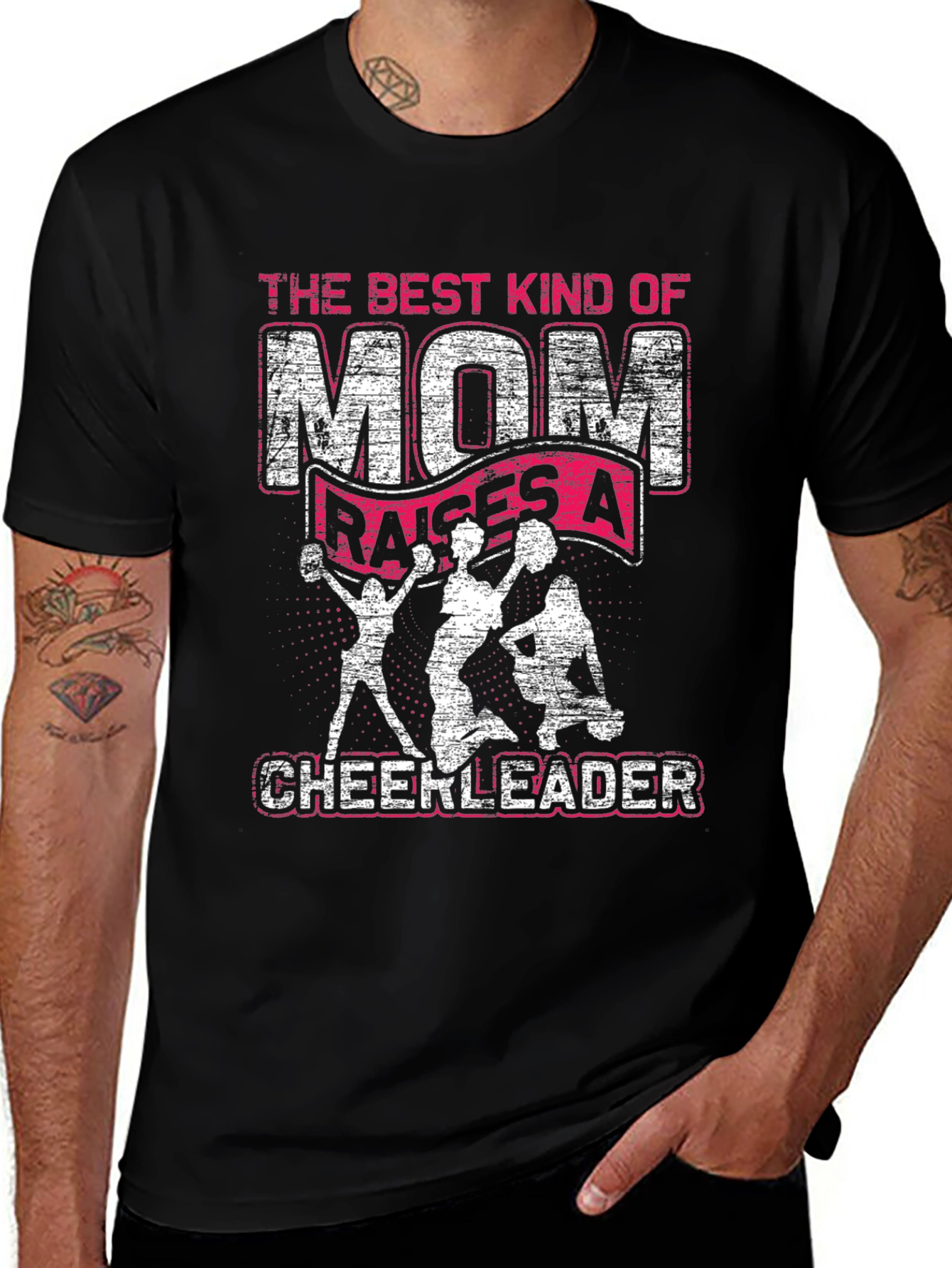 Best Kind of Mom Cheerleader T-Shirt