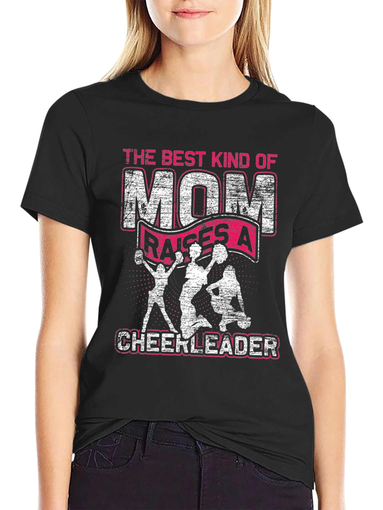Best Kind of Mom Cheerleader T-Shirt