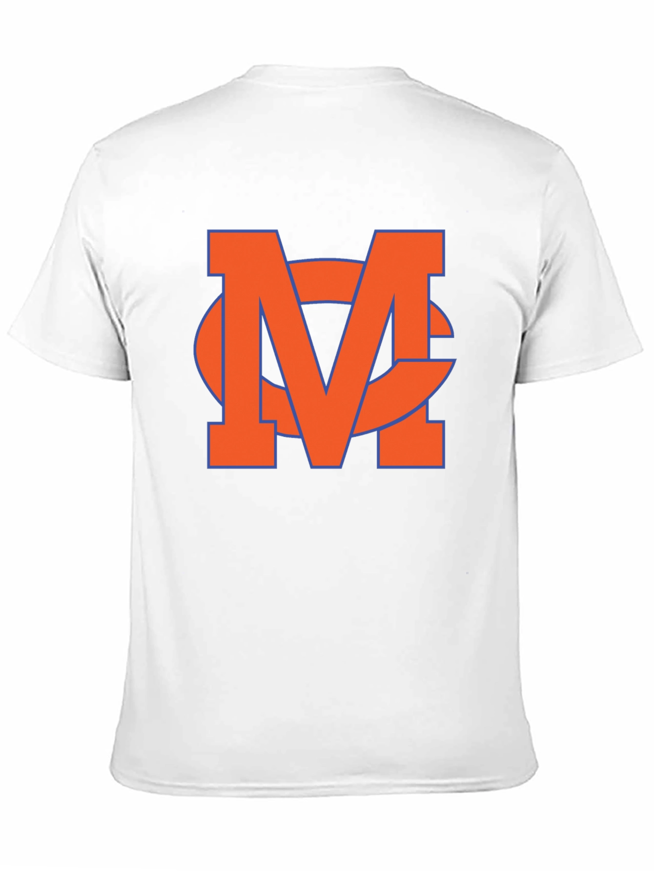 Orange MC Logo Black T-Shirt