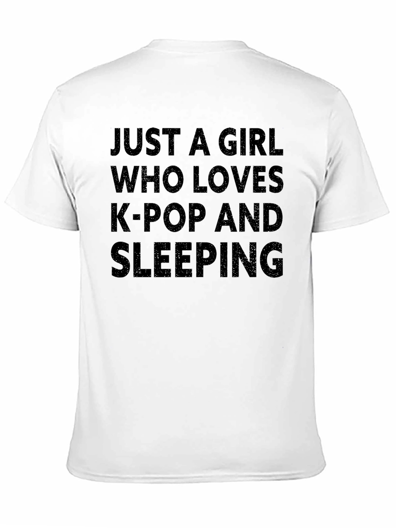 K-Pop and Sleeping Graphic Tee