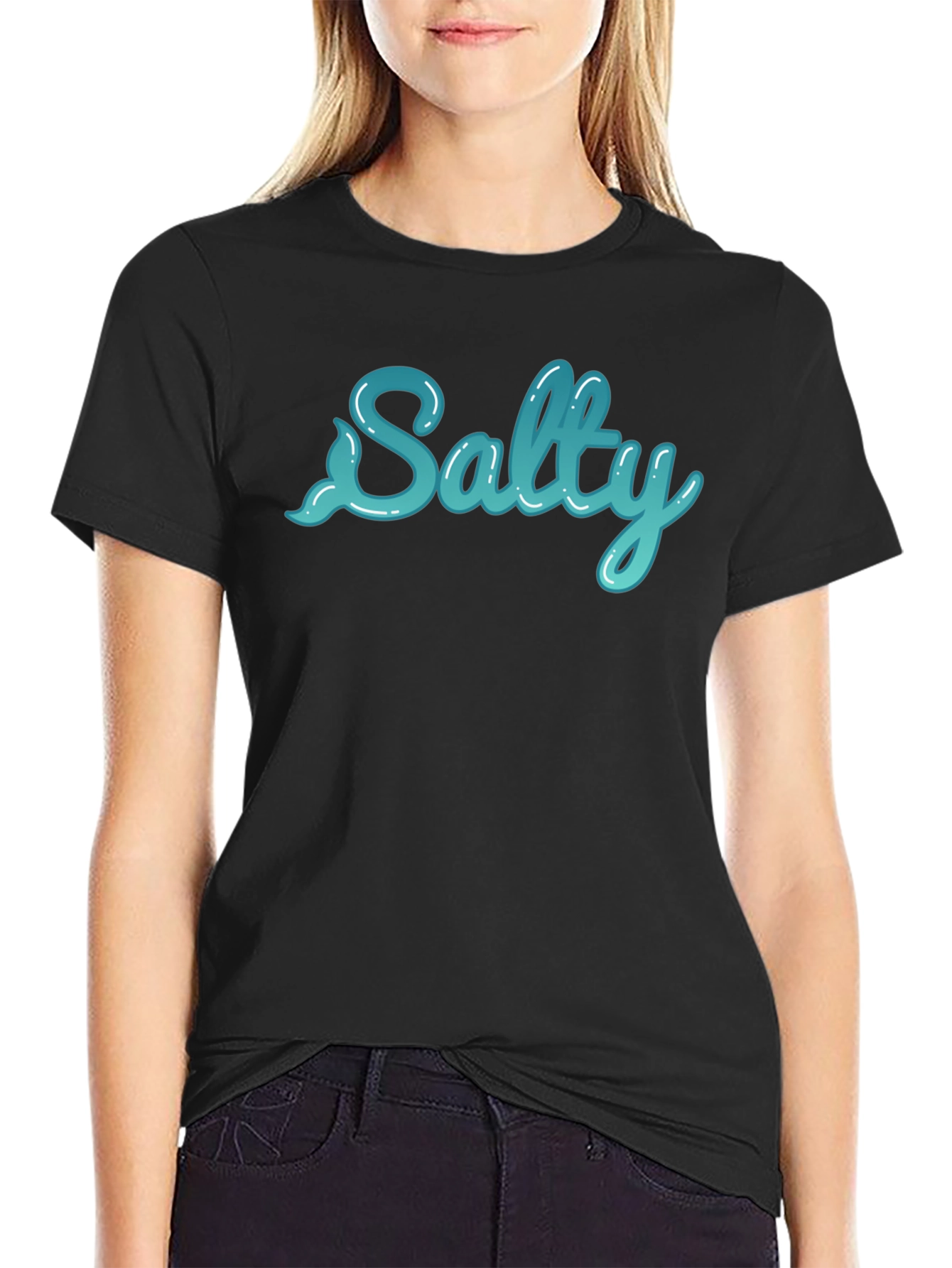 Salty Graphic Tee -  Cool Casual T-Shirt