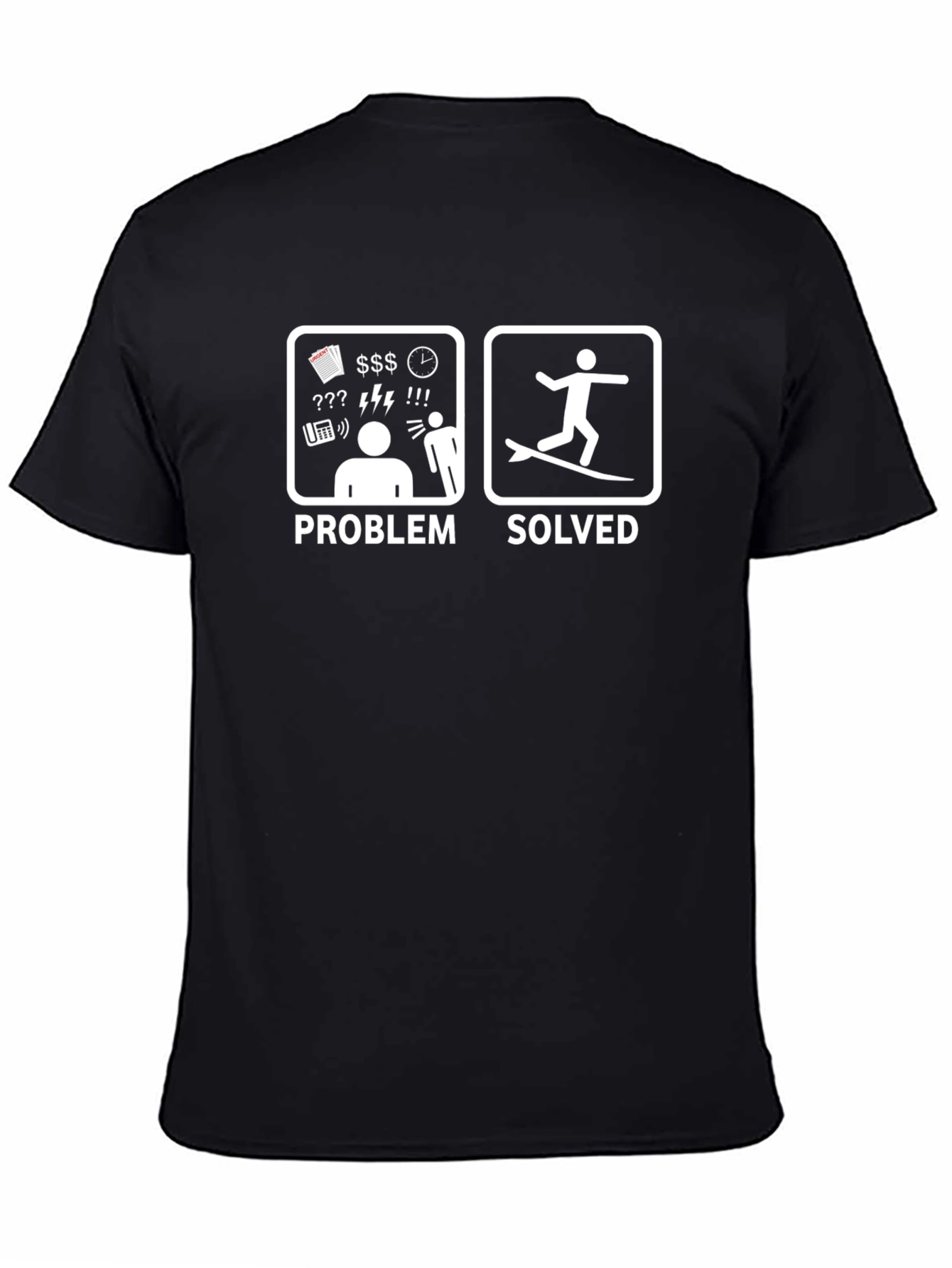 Problem Solved Surfing T-Shirt