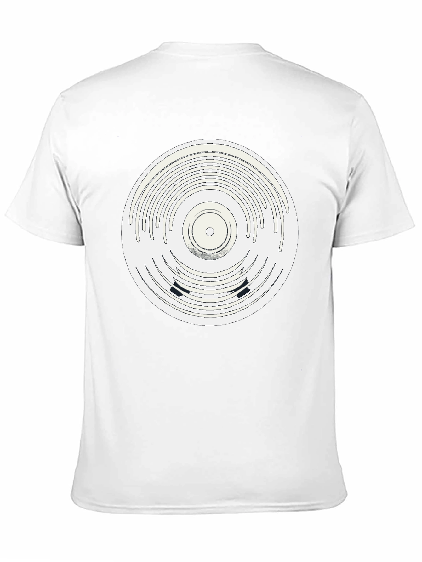 Retro Record Design T-Shirt