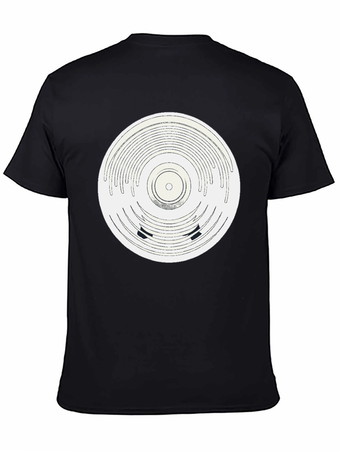 Retro Record Design T-Shirt