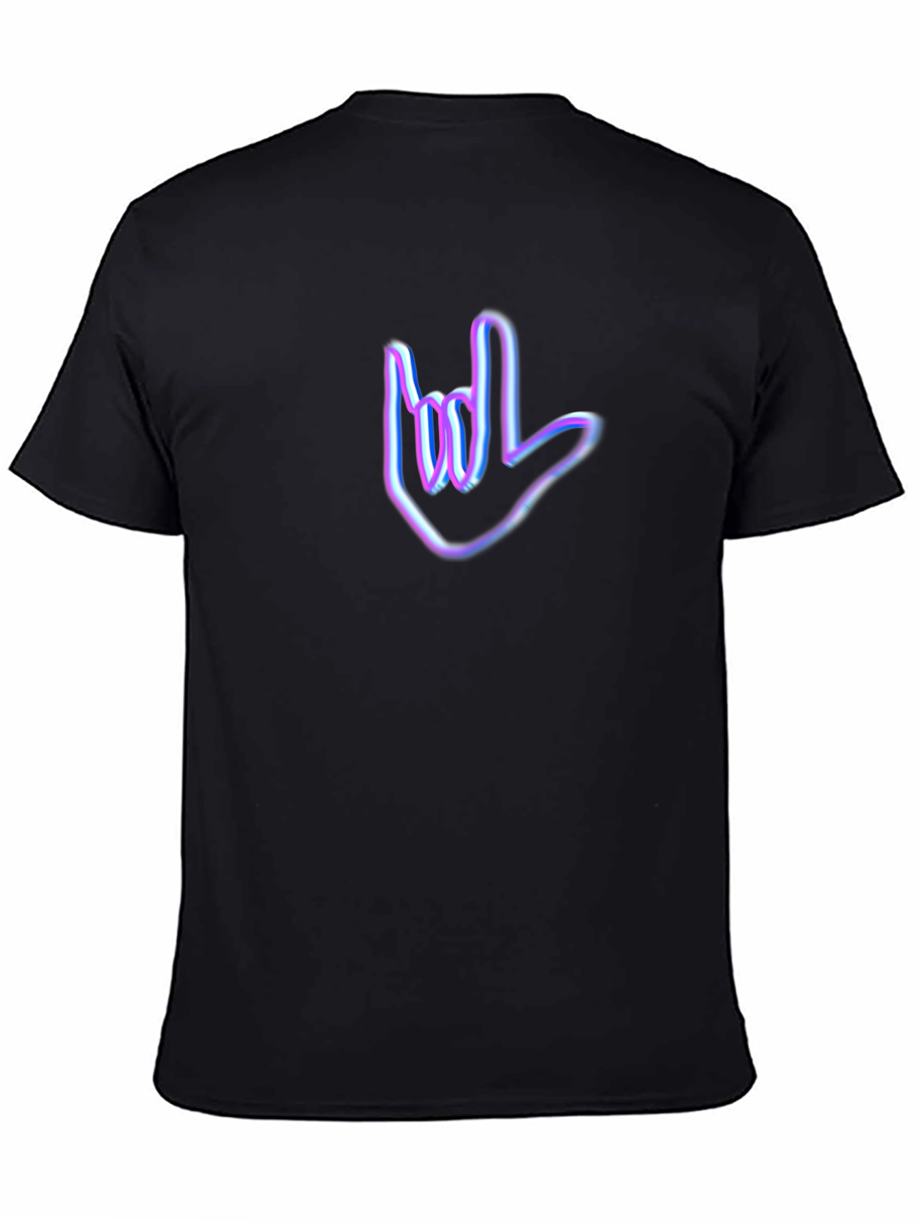 Neon Sign Language Graphic Tee
