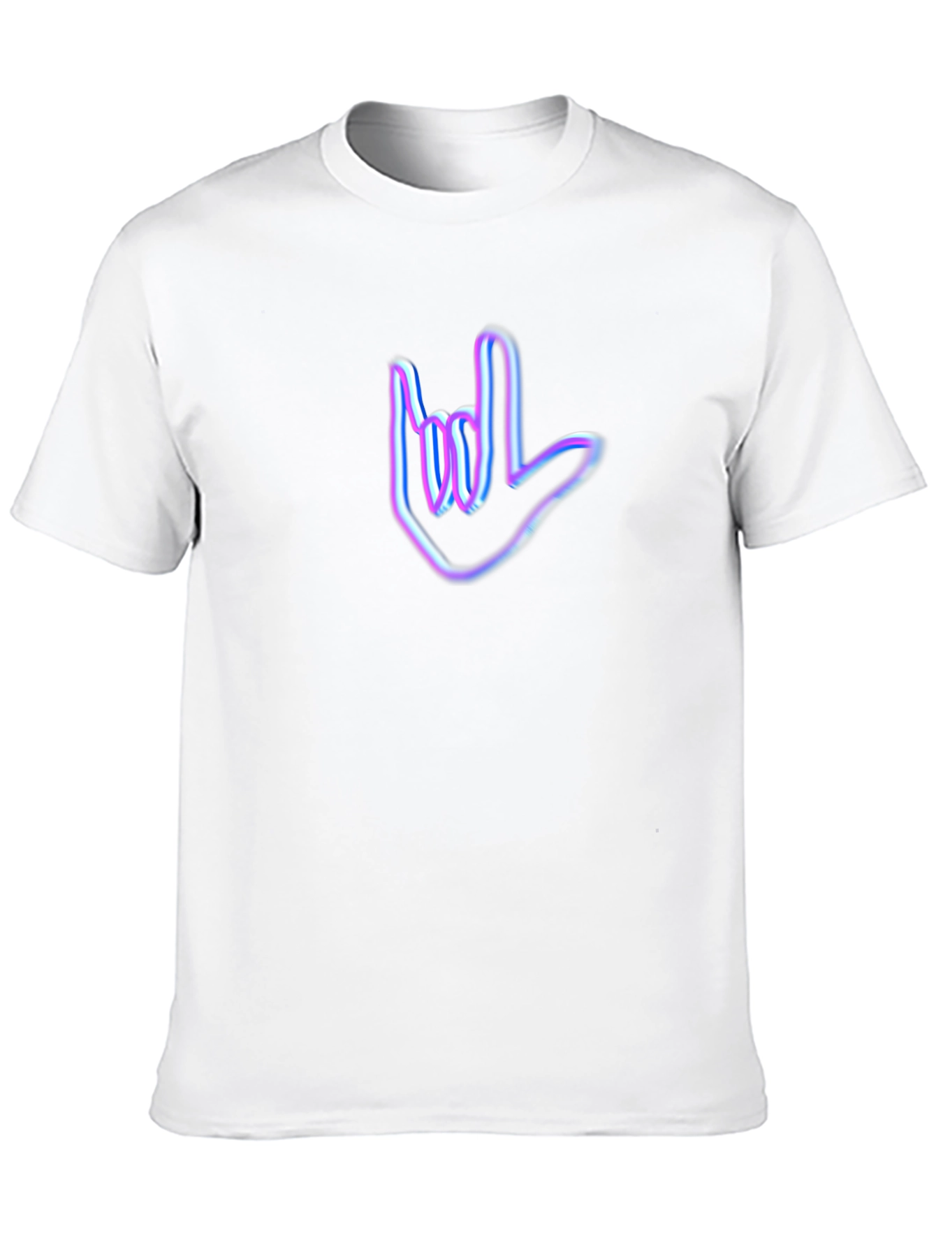 Neon Sign Language Graphic Tee