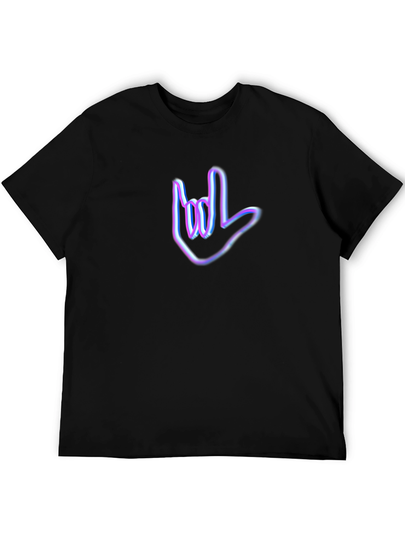 Neon Sign Language Graphic Tee