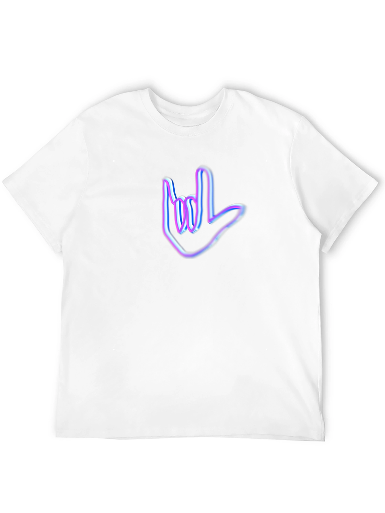 Neon Sign Language Graphic Tee