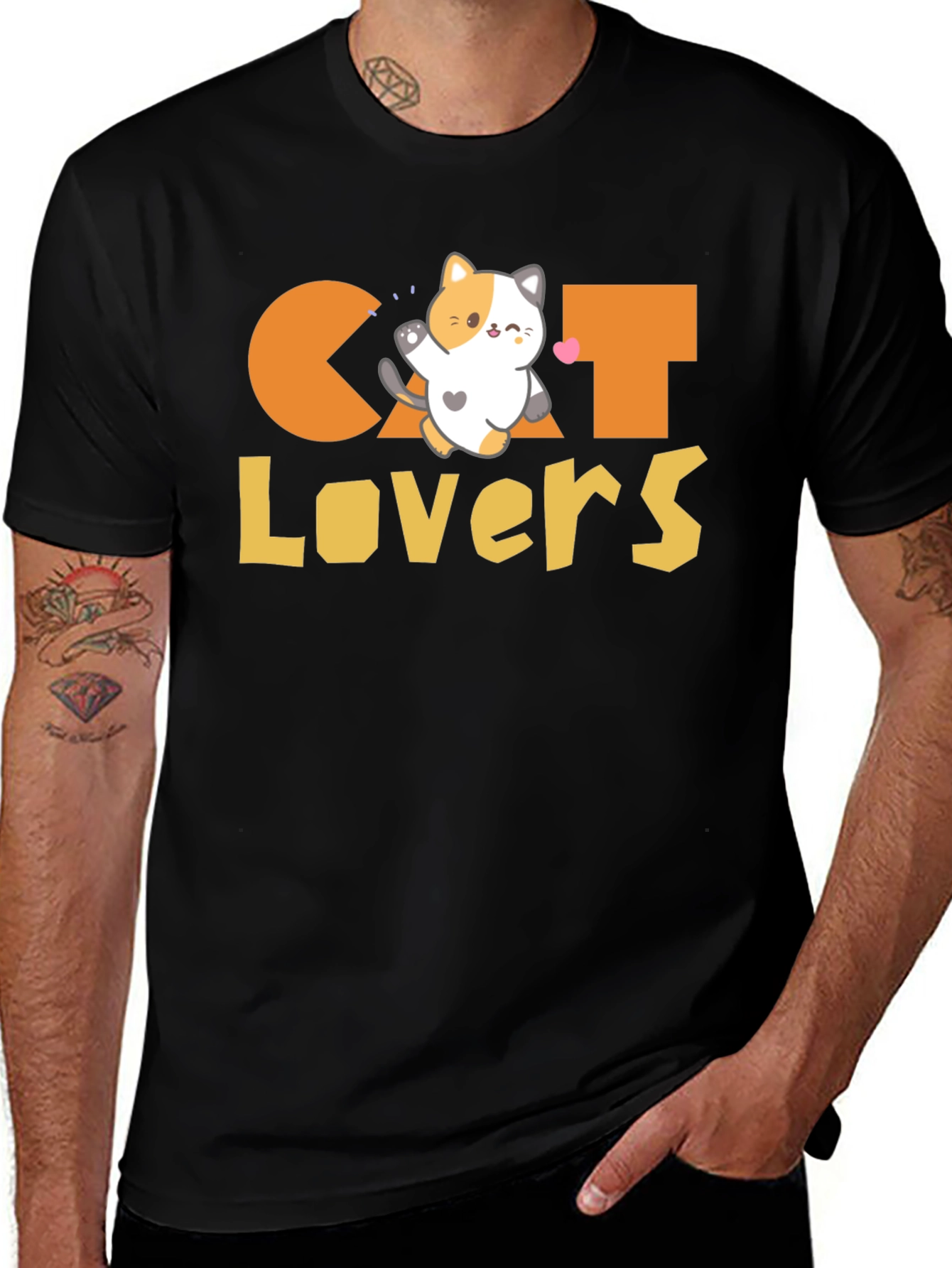Cat Lovers T-Shirt - Cute Kitten Graphic Tee