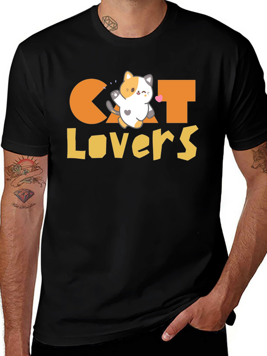 Cat Lovers T-Shirt - Cute Kitten Graphic Tee