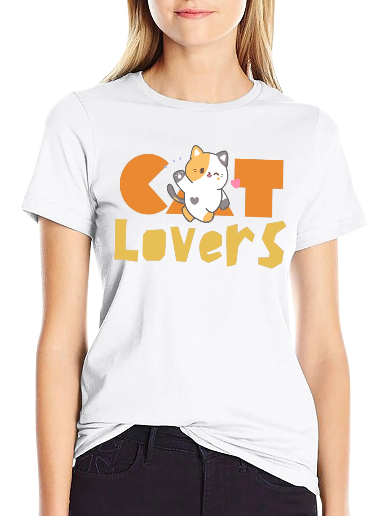 Cat Lovers T-Shirt - Cute Kitten Graphic Tee