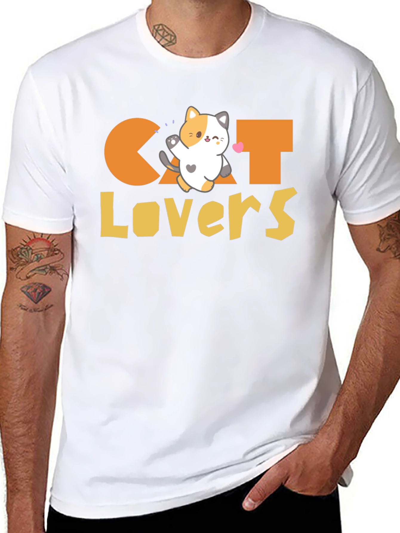 Cat Lovers T-Shirt - Cute Kitten Graphic Tee