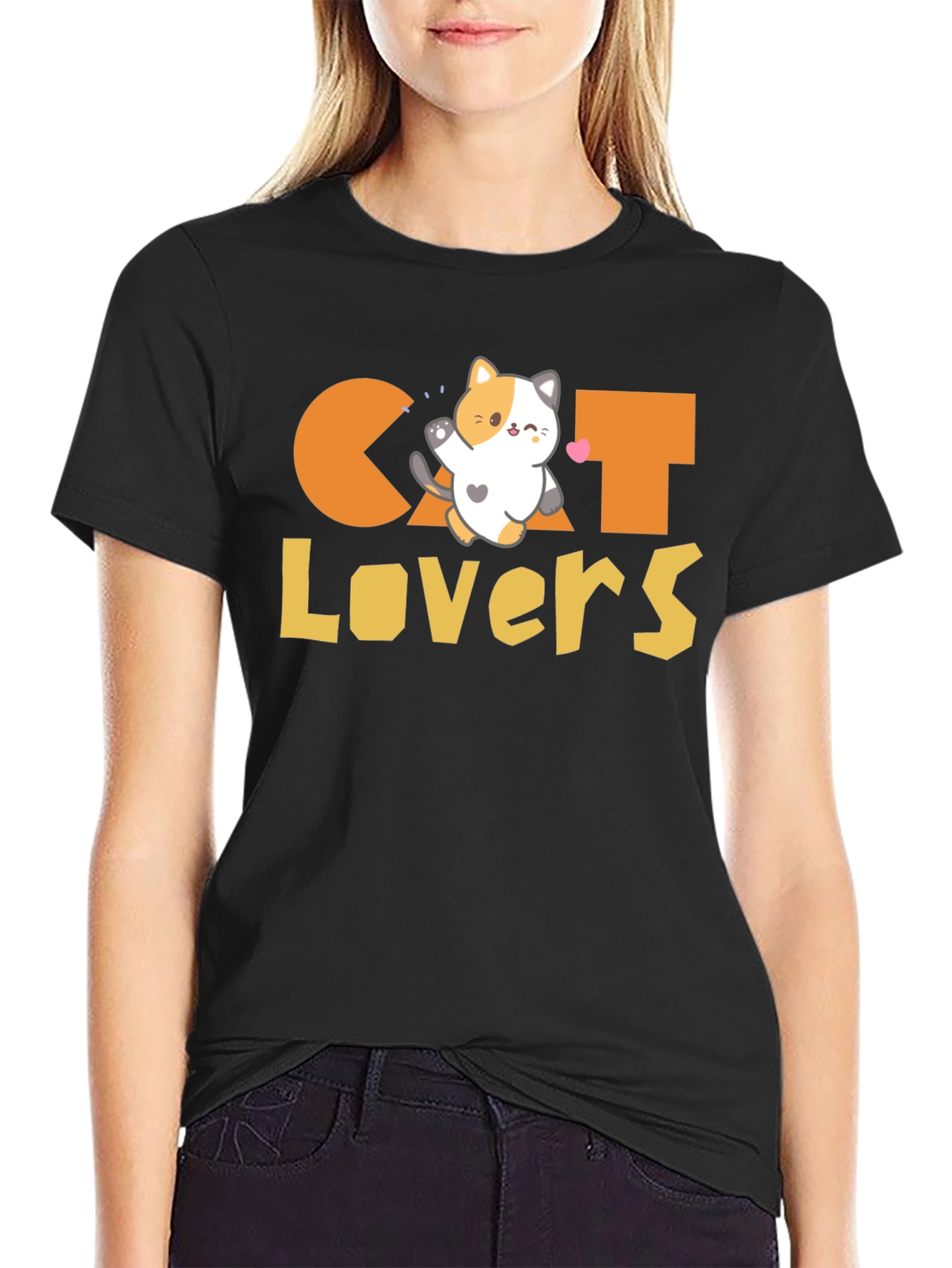 Cat Lovers T-Shirt - Cute Kitten Graphic Tee