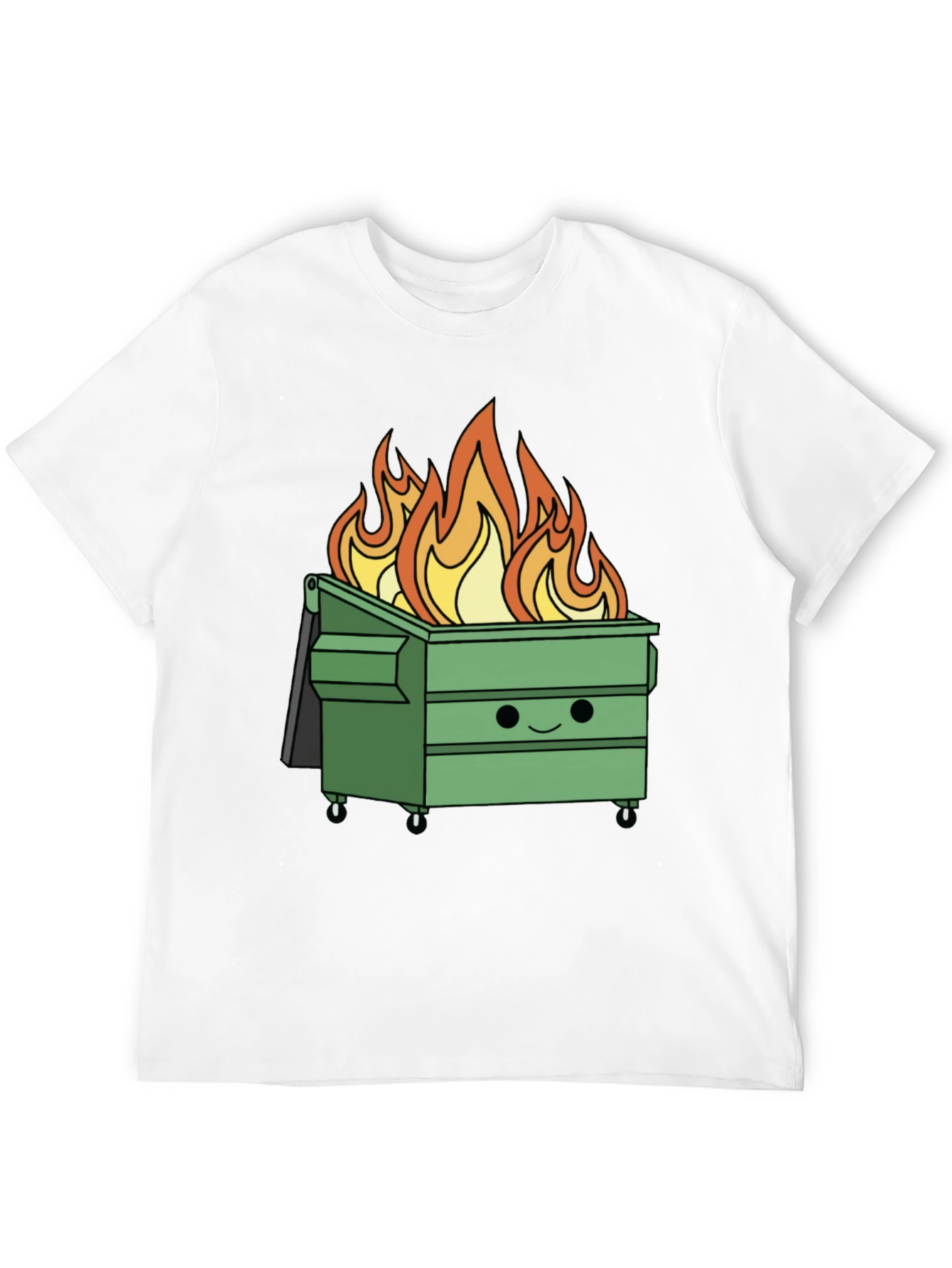 Dumpster Fire T-Shirt - Funny Graphic Tee