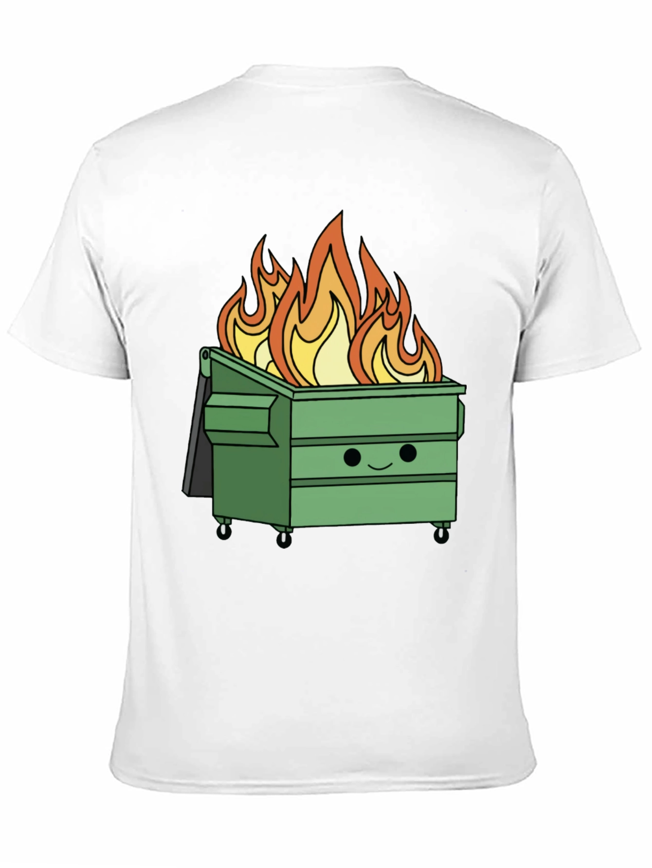 Dumpster Fire T-Shirt - Funny Graphic Tee