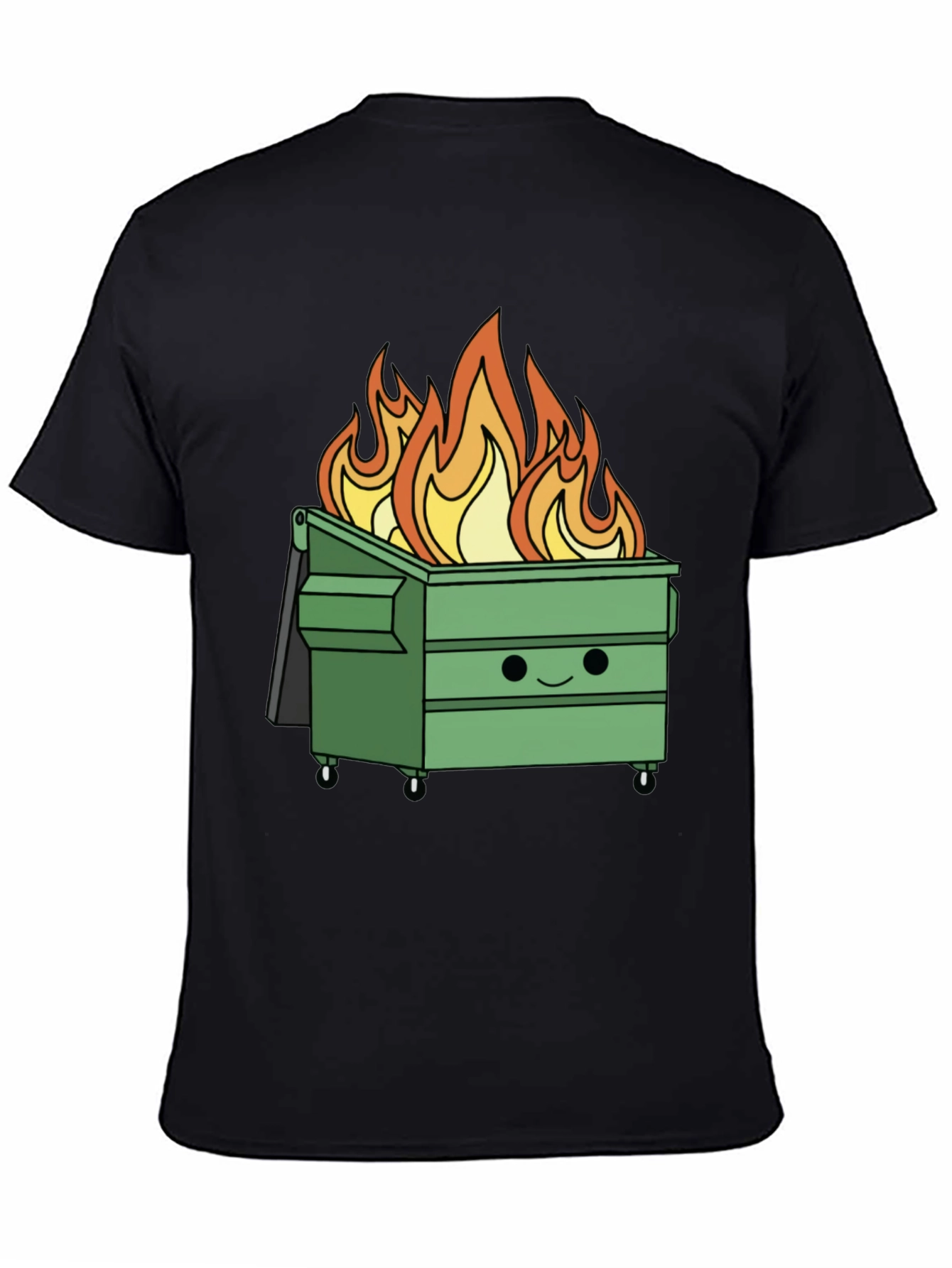Dumpster Fire T-Shirt - Funny Graphic Tee