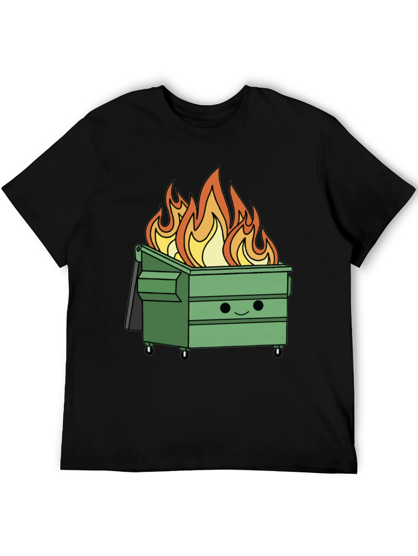 Dumpster Fire T-Shirt - Funny Graphic Tee