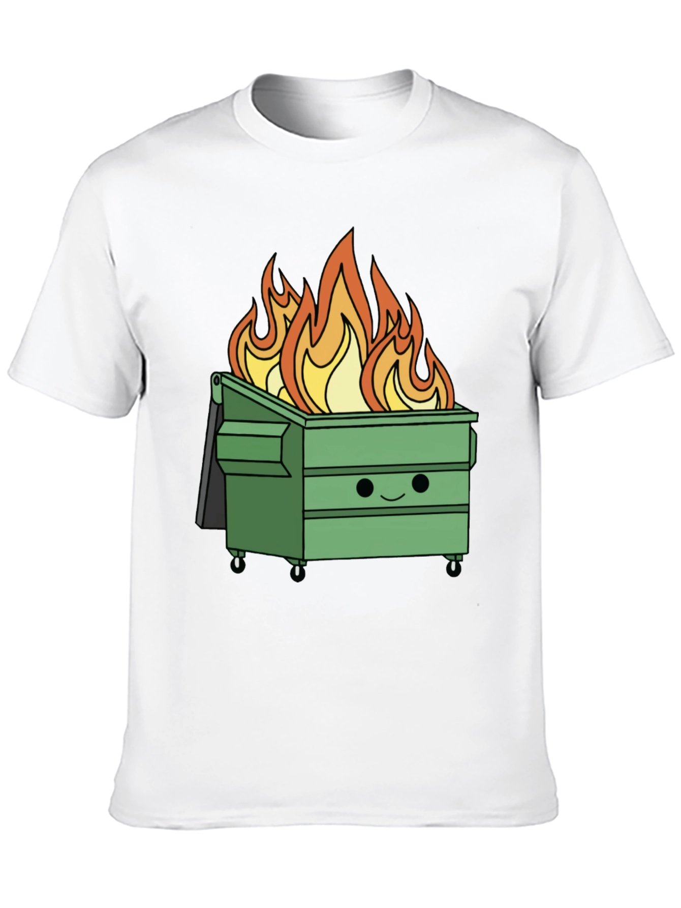 Dumpster Fire T-Shirt - Funny Graphic Tee