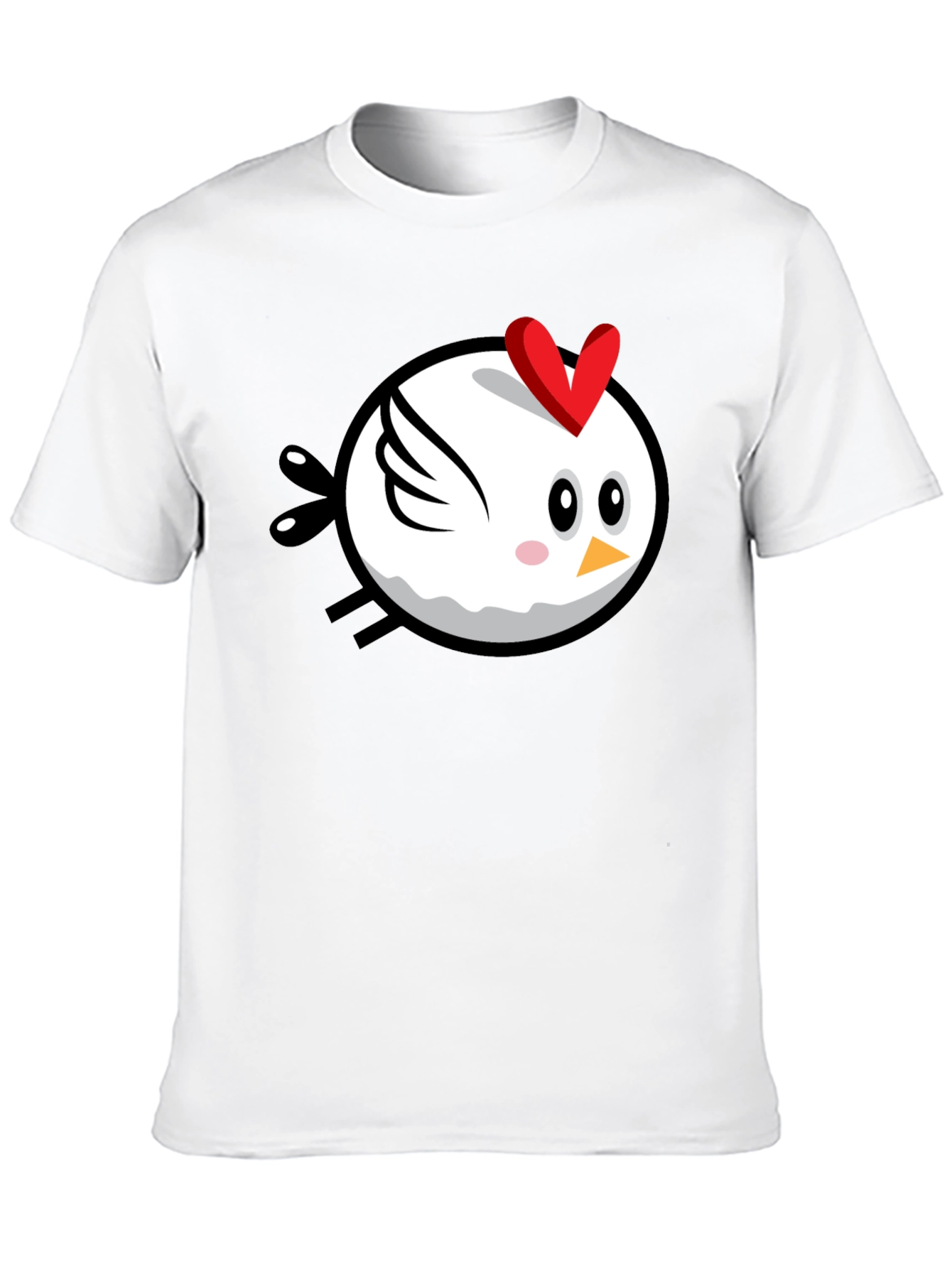 Cute Cartoon Chicken T-Shirt