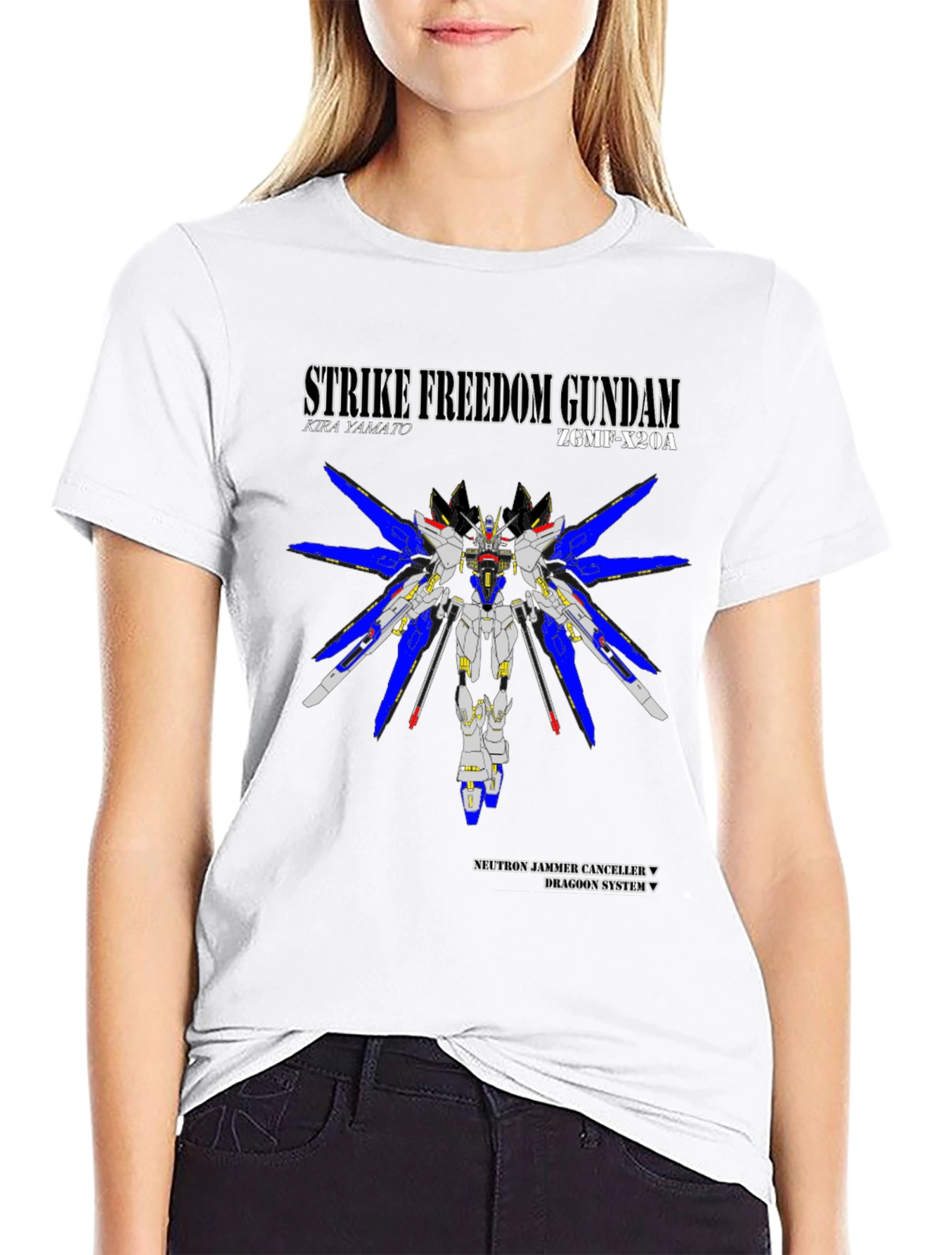 Strike Freedom Gundam Graphic T-Shirt