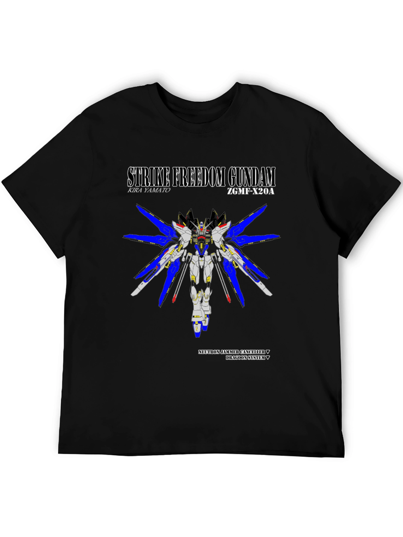 Strike Freedom Gundam Graphic T-Shirt
