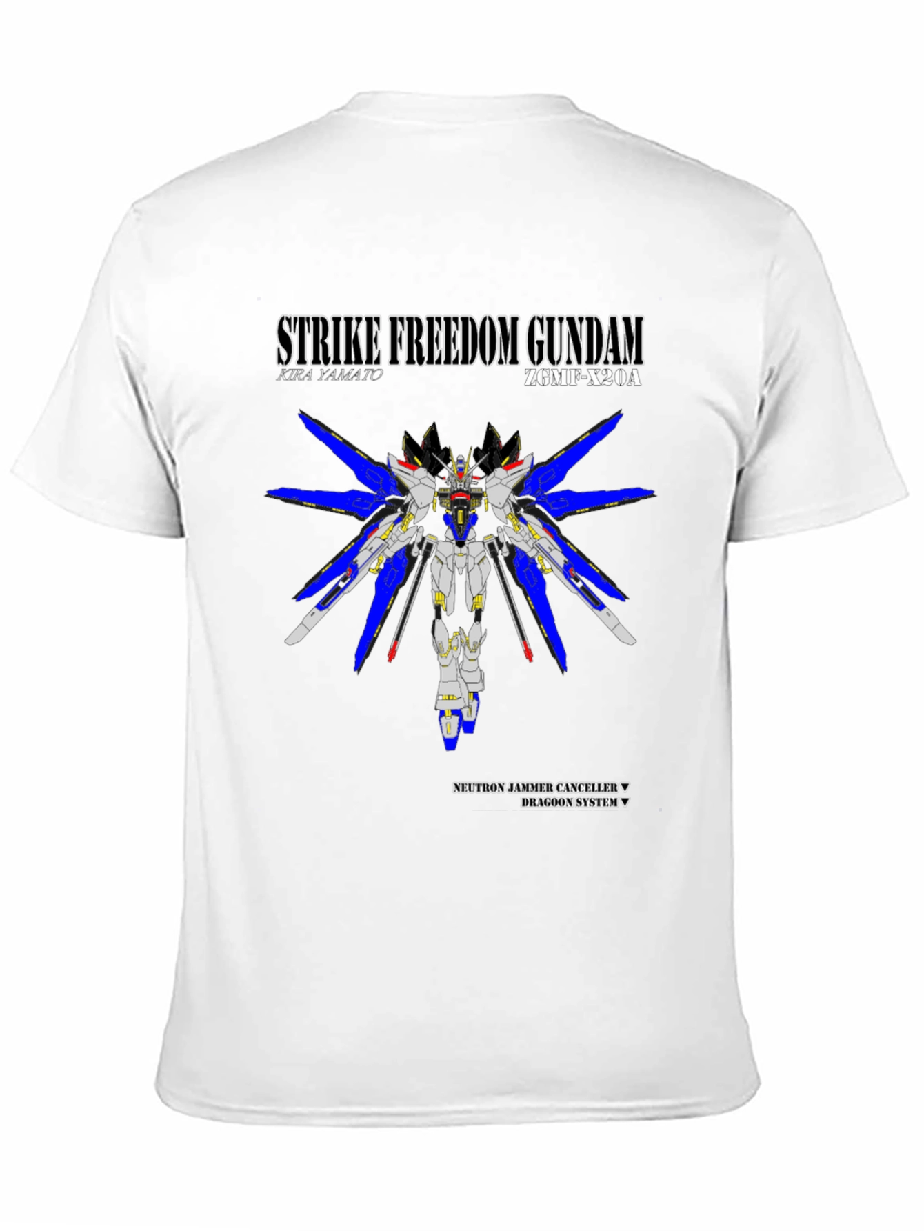 Strike Freedom Gundam Graphic T-Shirt