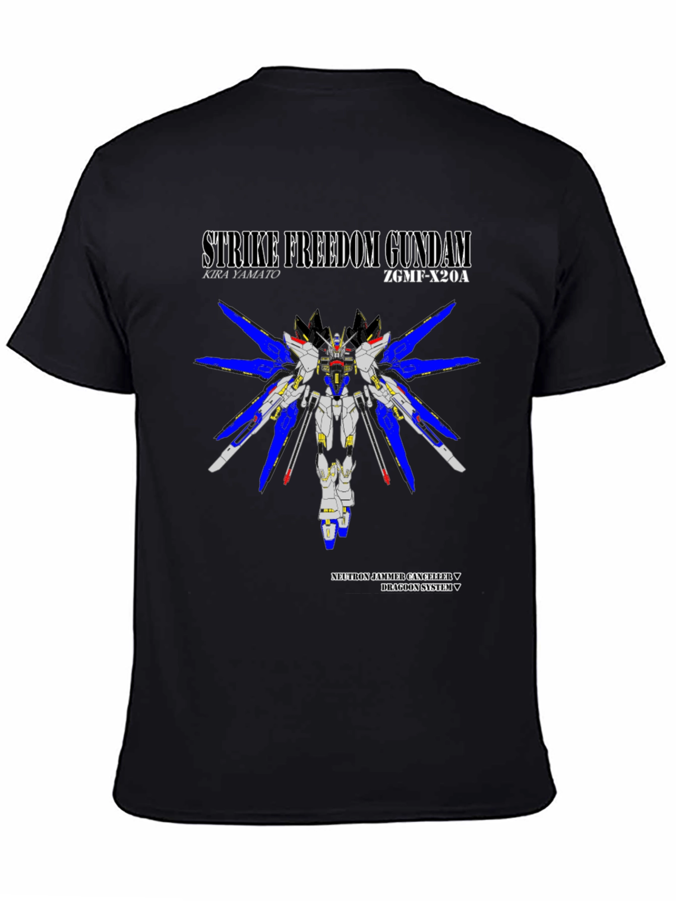 Strike Freedom Gundam Graphic T-Shirt